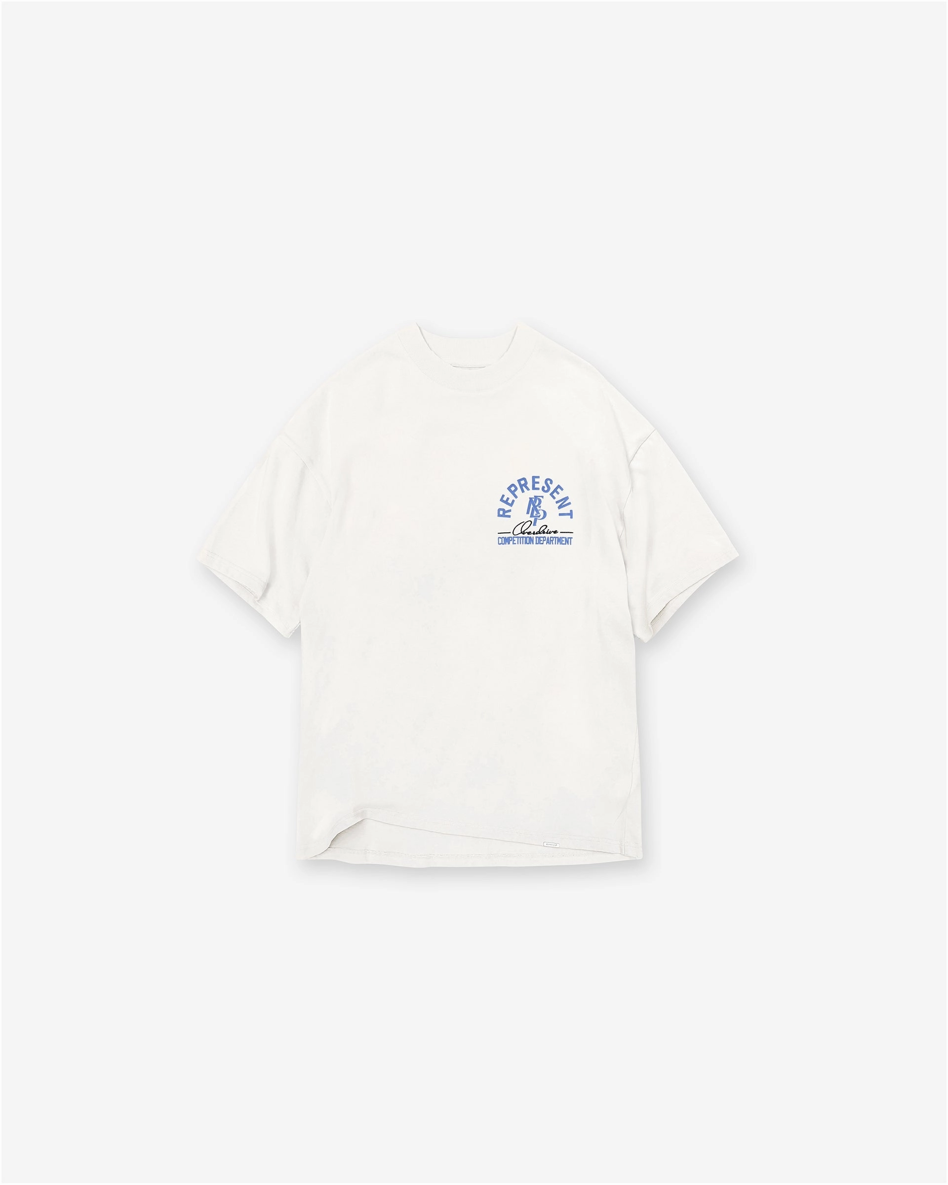 Sustainable Competition Department T-Shirt - Flat White
