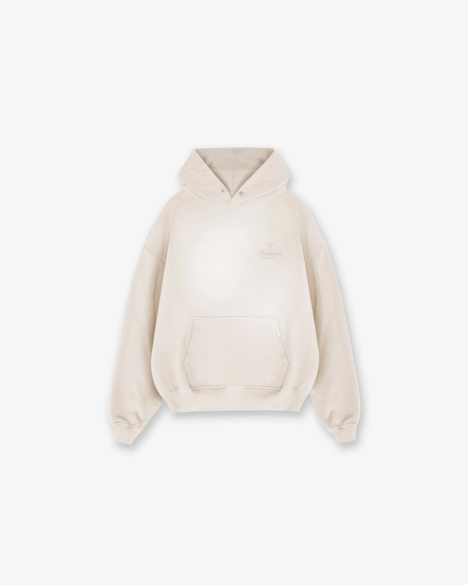 Reinforced Elbows Grand Vintage Hoodie - Champagne