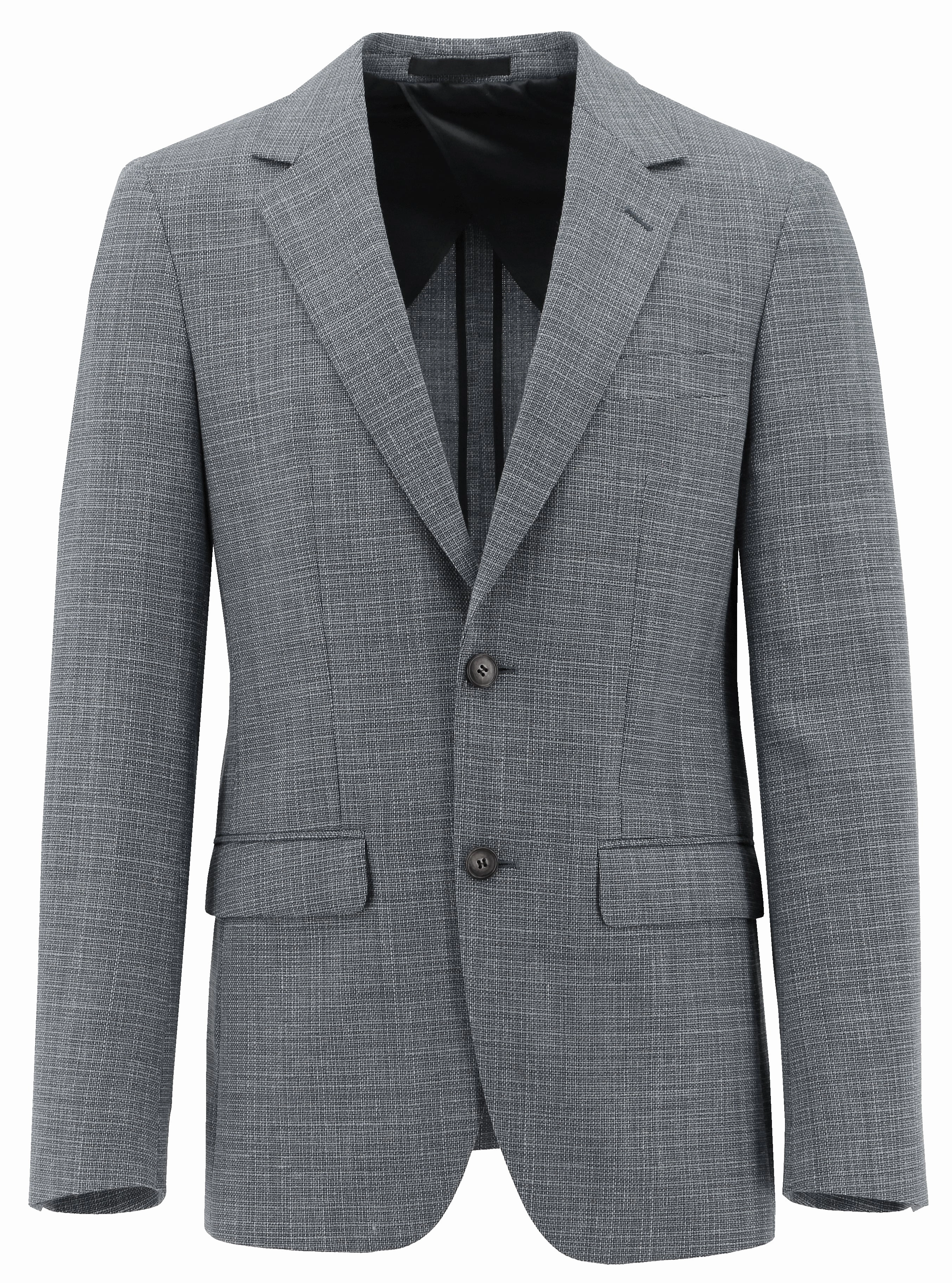 Lazio Grey Tweed Sports Jacket Detachable Lining Effortless Layer