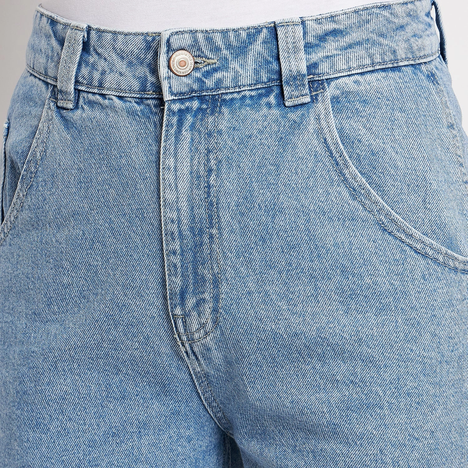 Lightweight Earthy Nature Lover Everyday Fashion Lover Madame Ice Blue Denim