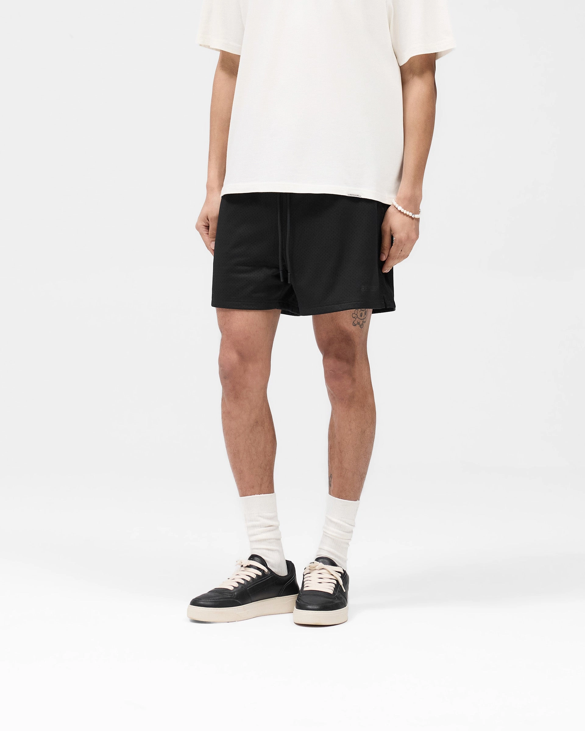 Moisture Controlled Lining Mesh Short - Jet Black