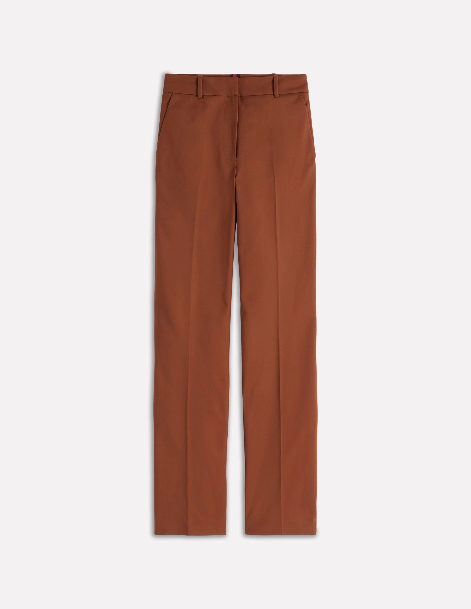 Durable Material Full Length Canonbury Trousers-Russet