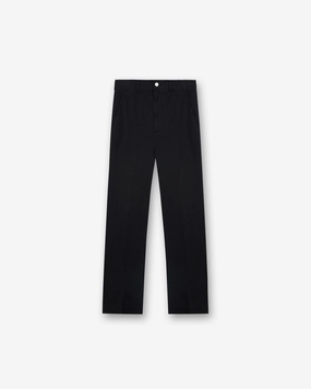 Neutral Style All-Purpose Wear Cotton Pant - Black