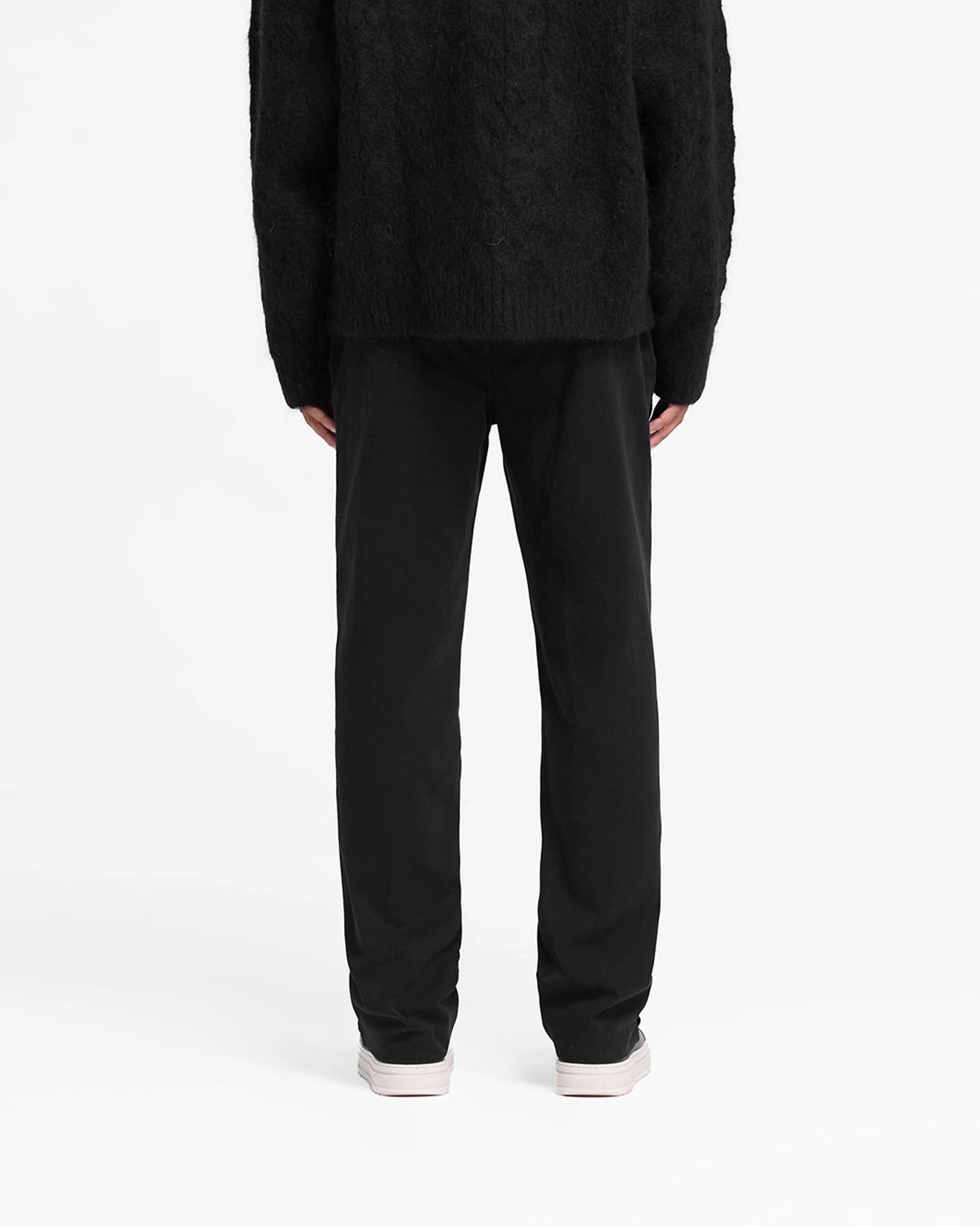 Odor Control Treatment Cotton Pant - Black