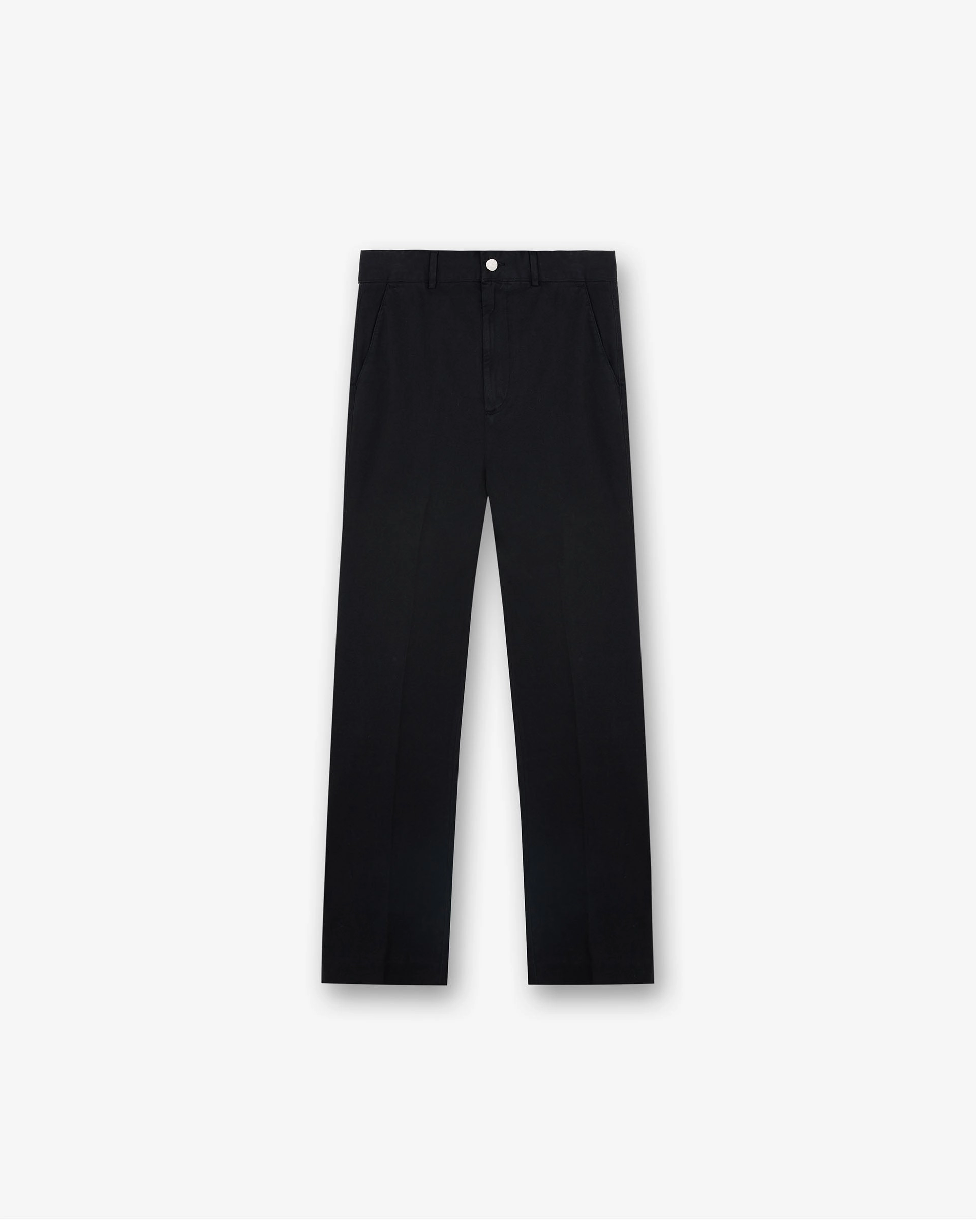 Neutral Style All-Purpose Wear Cotton Pant - Black