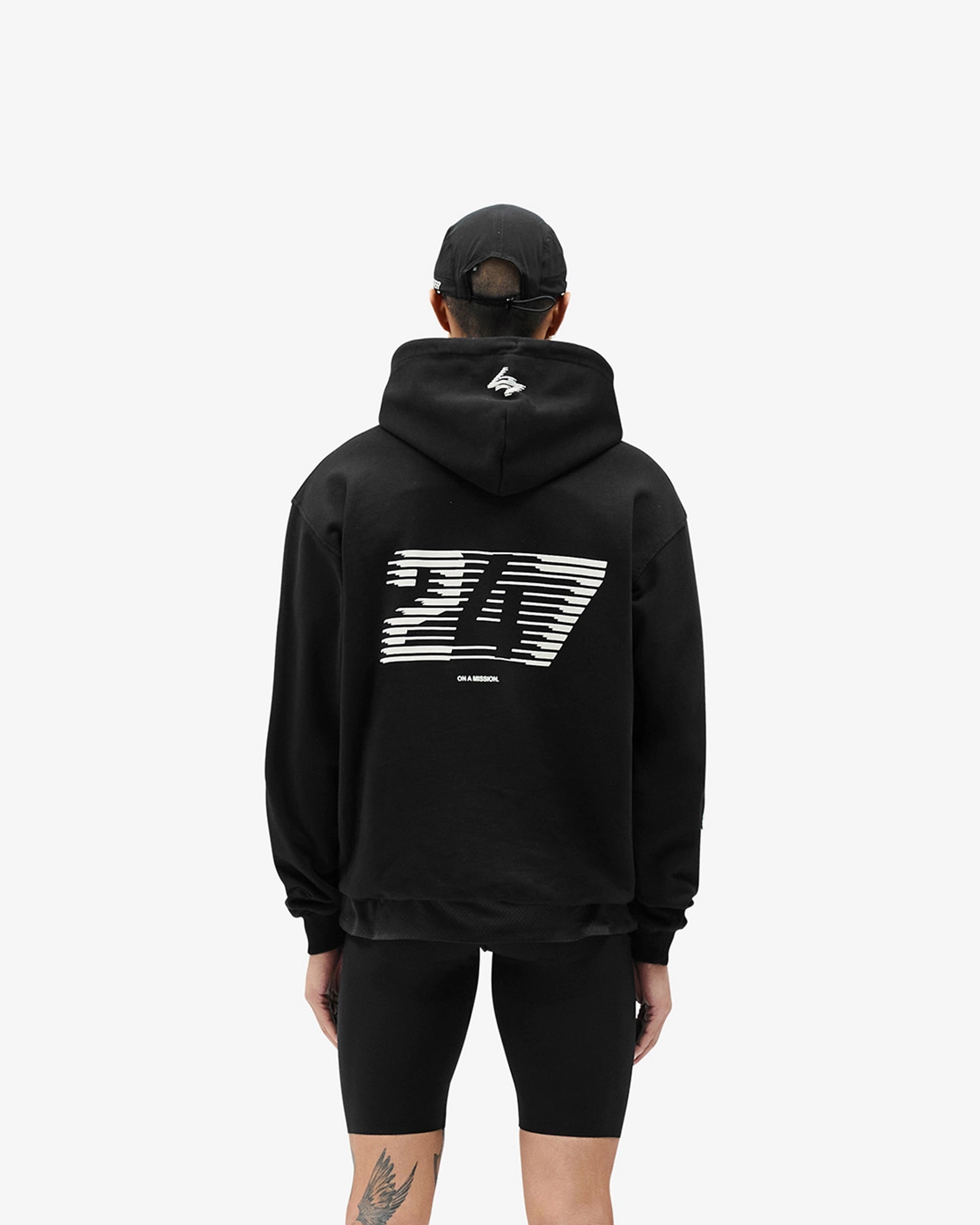 247?Manchester Hoodie - Black Otter like Versatile Comfort