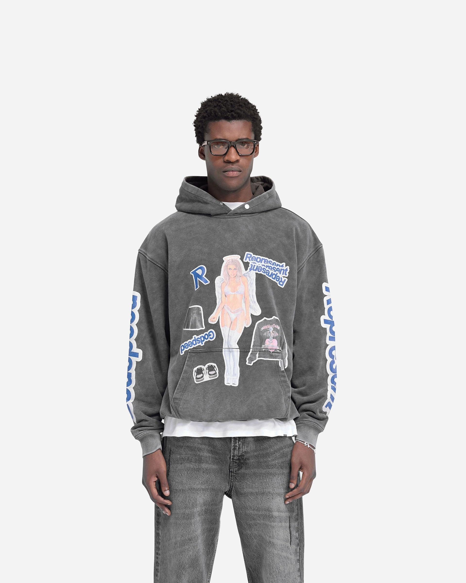 Question Your Innocence Hoodie - Vintage Grey All Purpose Wear