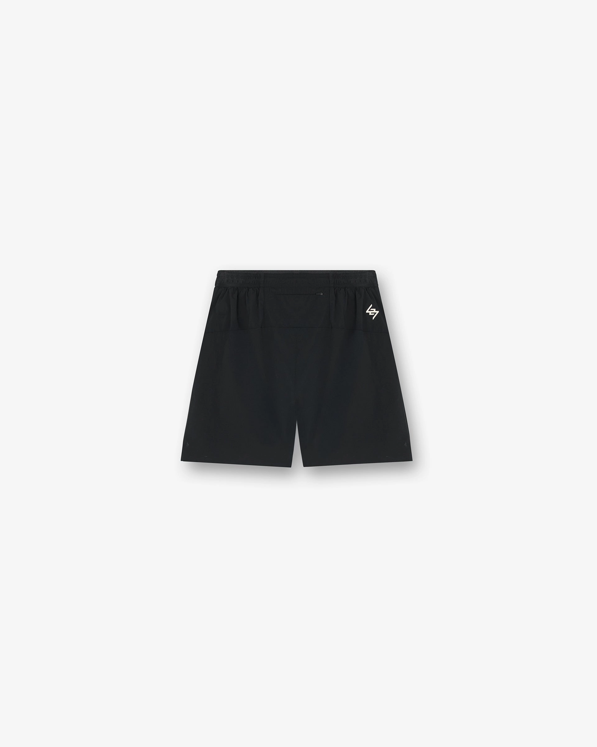 247 Training Short - Black Multi Directional Flex