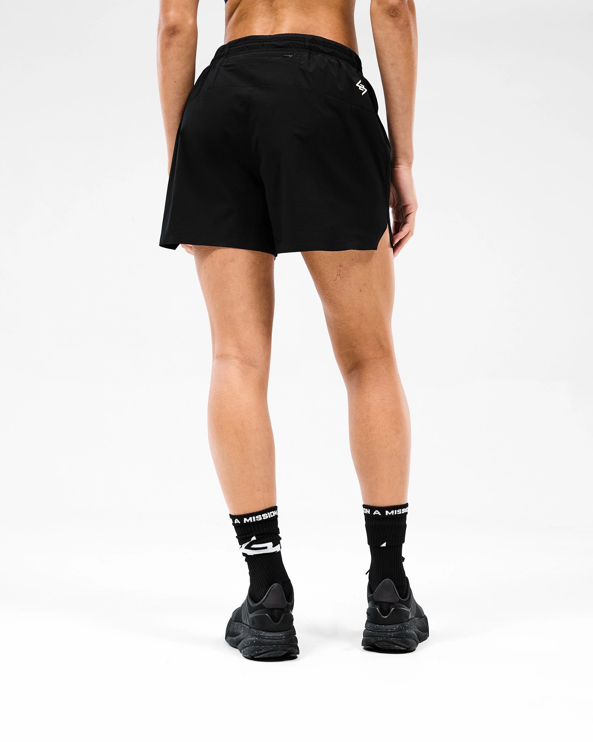 Compact Packable Design 247 Training Short - Black