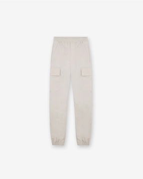 Cuffed Cargo Pant - Stone SoftCottonBlend