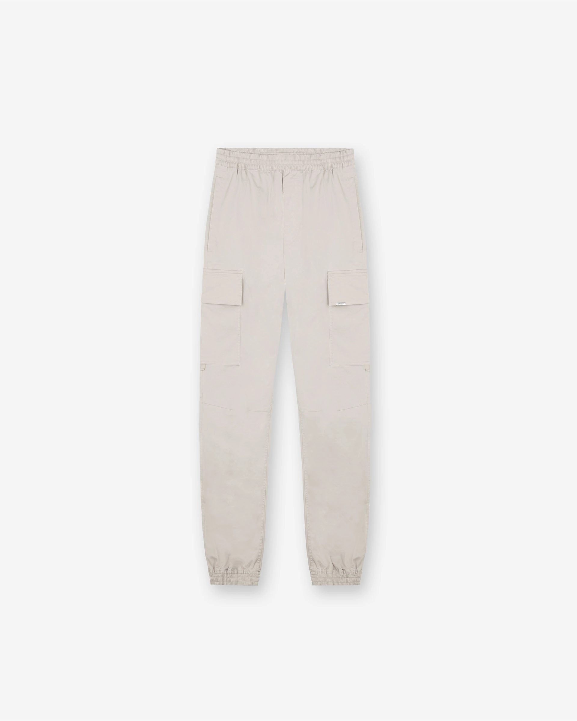 Cuffed Cargo Pant - Stone SoftCottonBlend