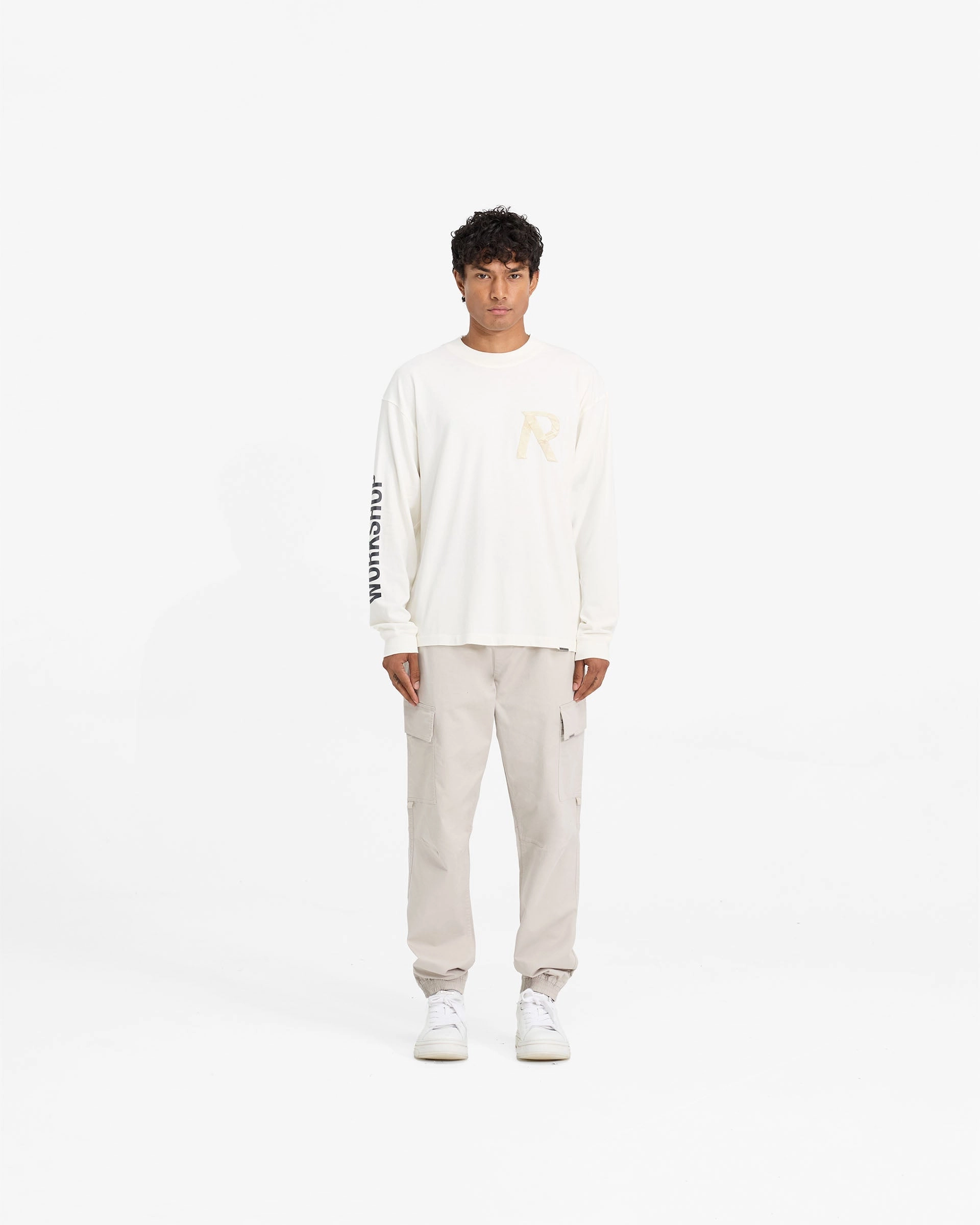 Performance Ready Cuffed Cargo Pant - Stone