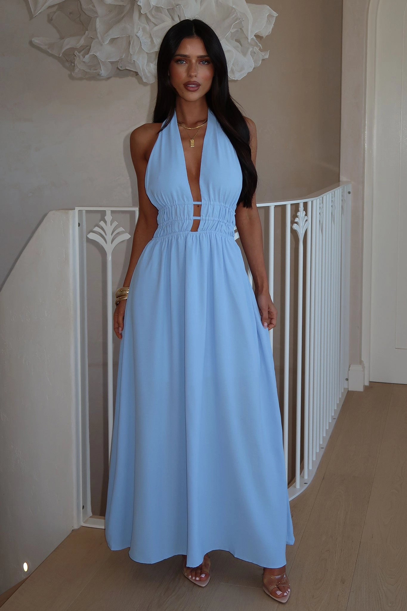 Graduation-Event Arien Maxi Dress - Blue