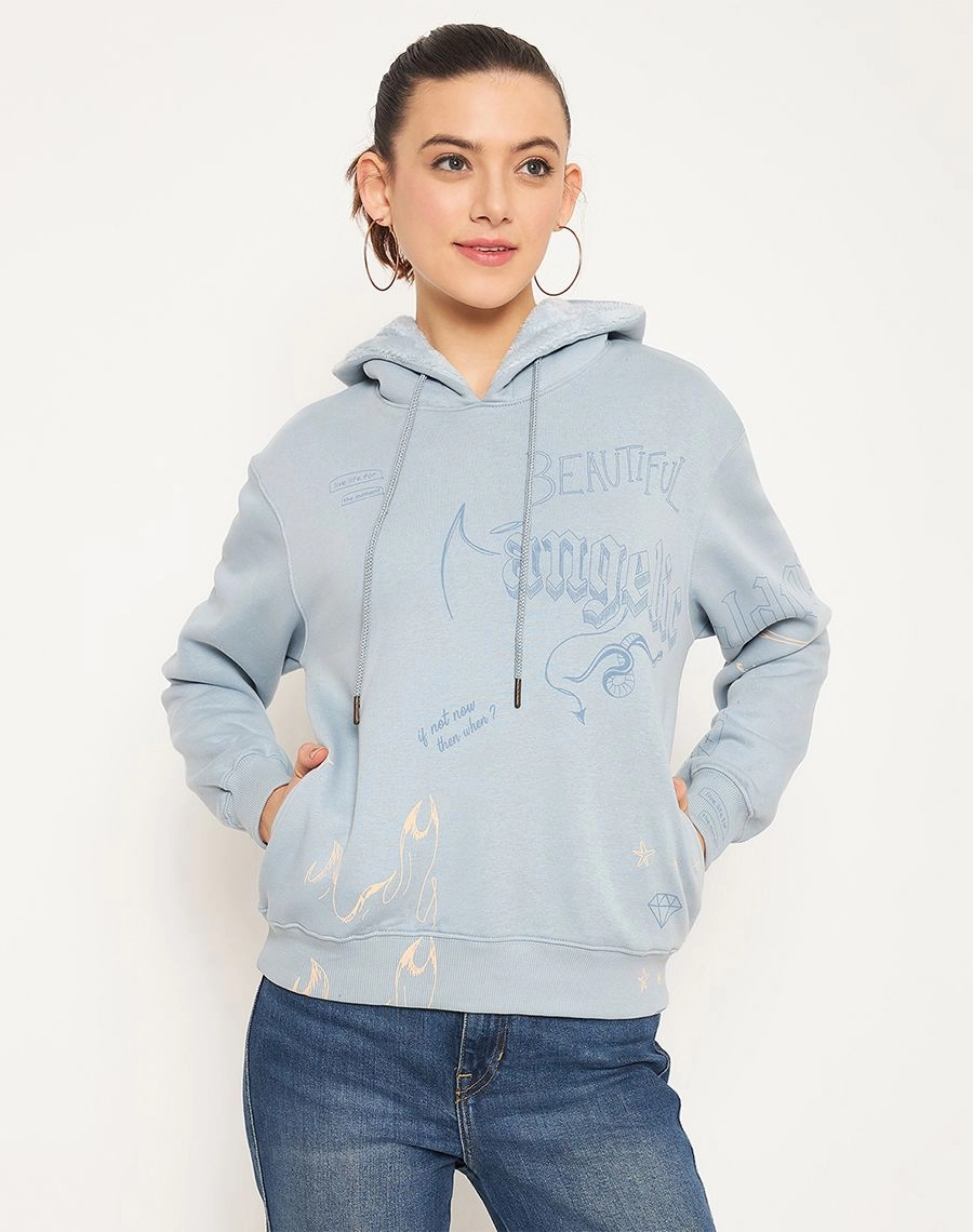 Madame Celeste Printed Sweatshirt Errand Ready