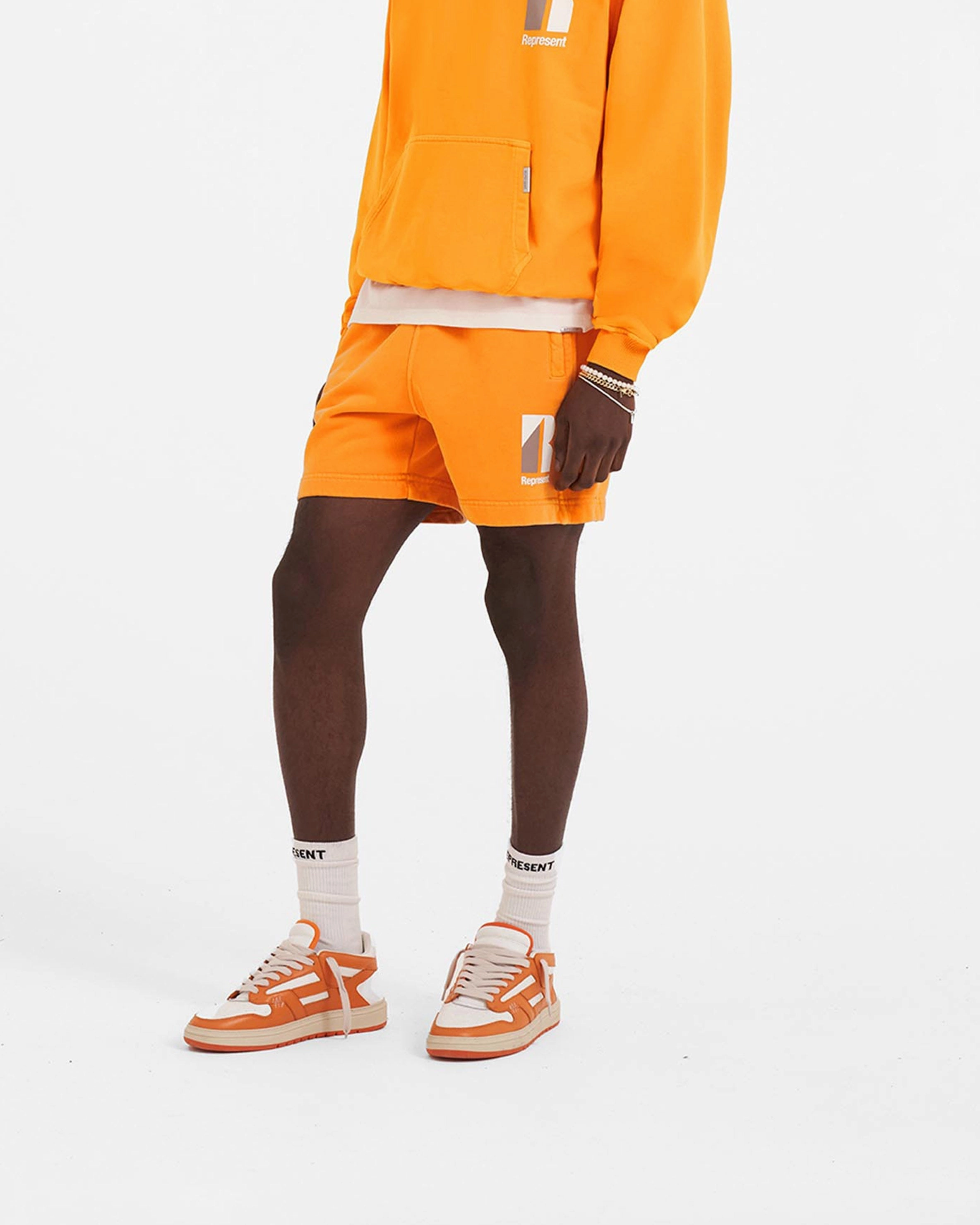 Decade of Speed Shorts - Neon Orange Urban Fashion comfortable attire