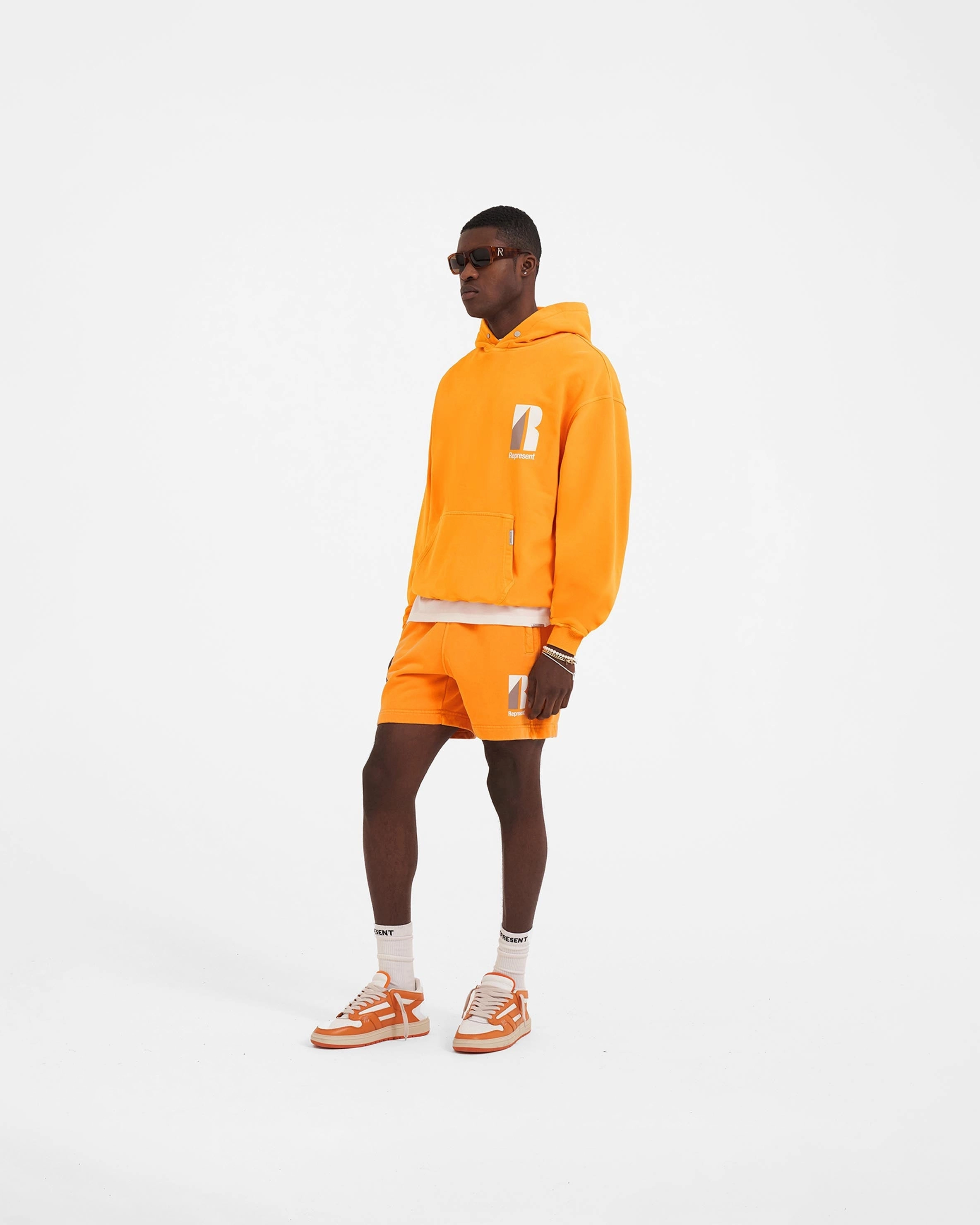 Decade of Speed Shorts - Neon Orange Ultra Lightweight Build Light Layer