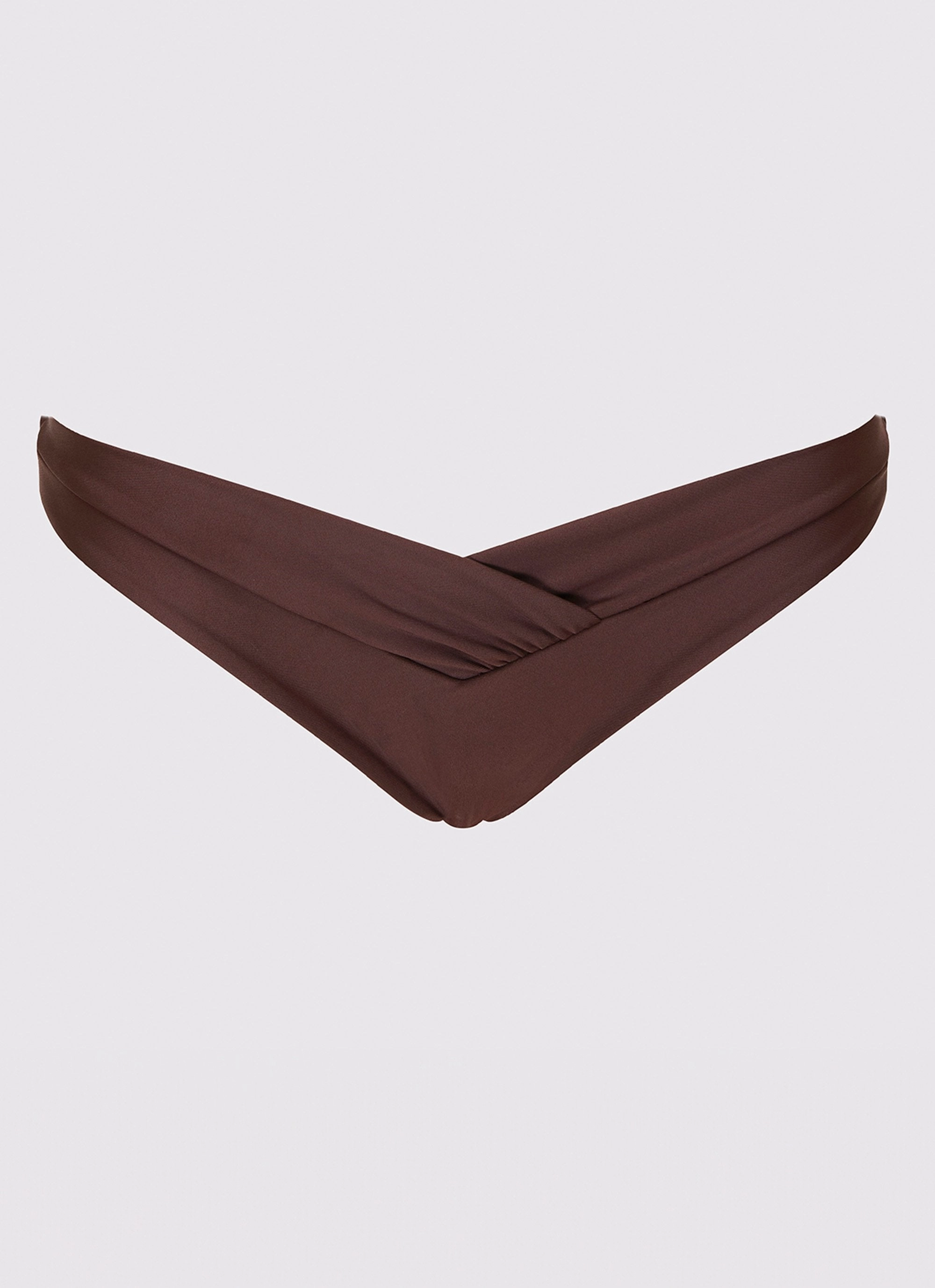 Nautical Theme Summer Break Delta Bikini Bottoms - Brown