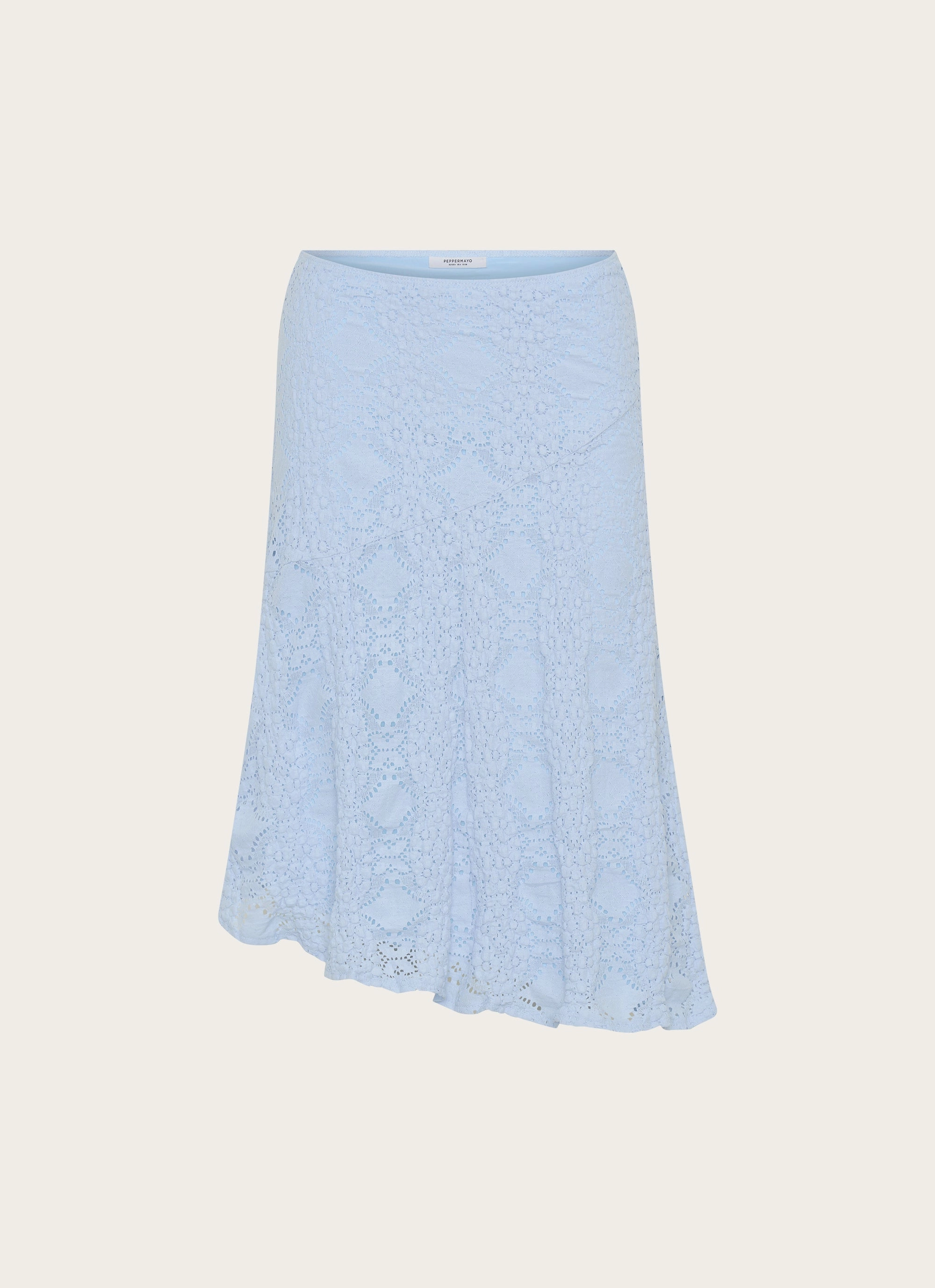 Aesthetic Look Diamond Sky Midi Skirt - Blue