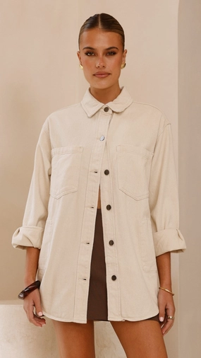 Subtle Fashion Fit Dixon Jacket - Sand