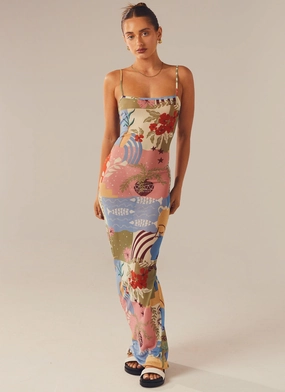 Wanderlust Maxi Dress - Fantasy Muse Edge Shape