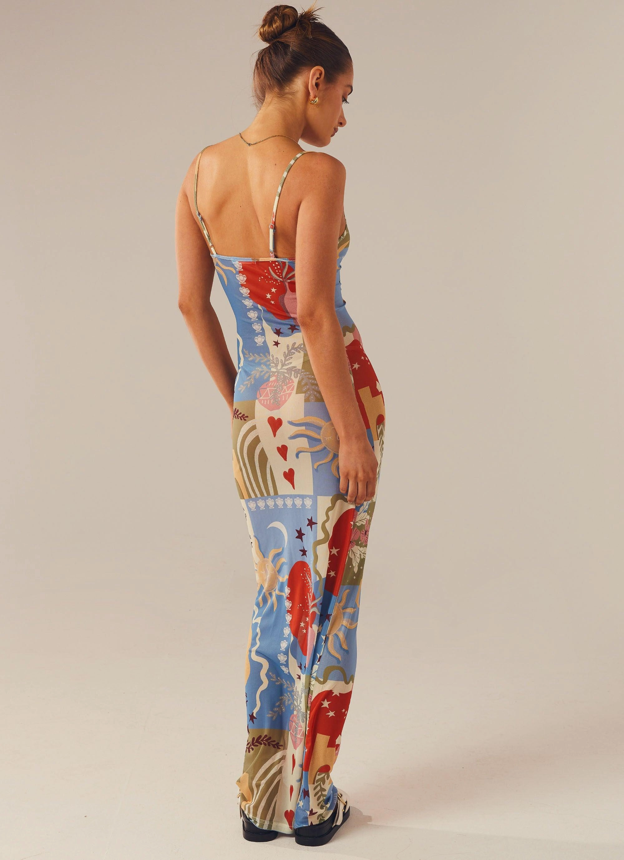 Wanderlust Maxi Dress - Fantasy Muse Office Friendly Smart Tailoring
