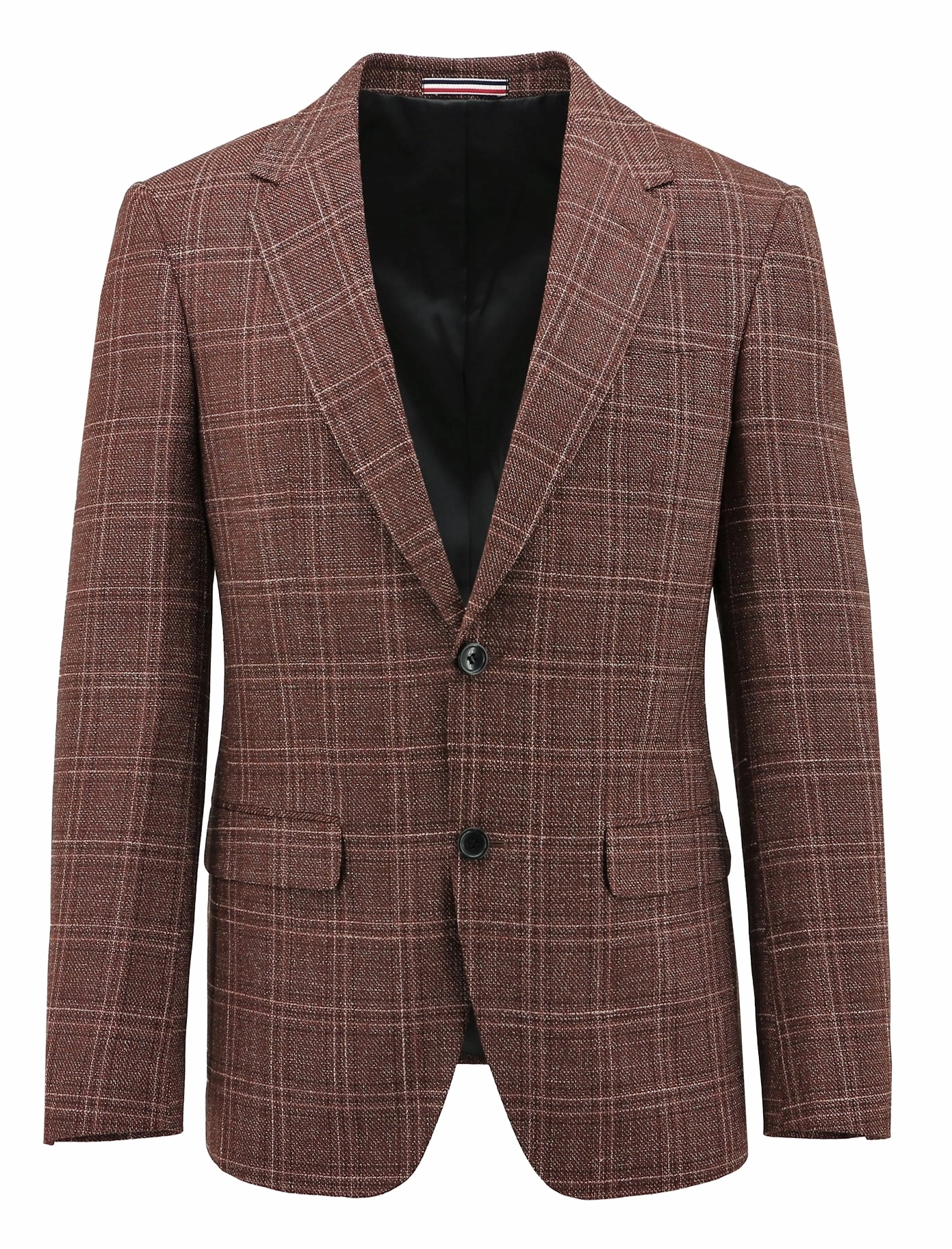 Affordable Fashion Parker Burgundy Checked Sports Jacket