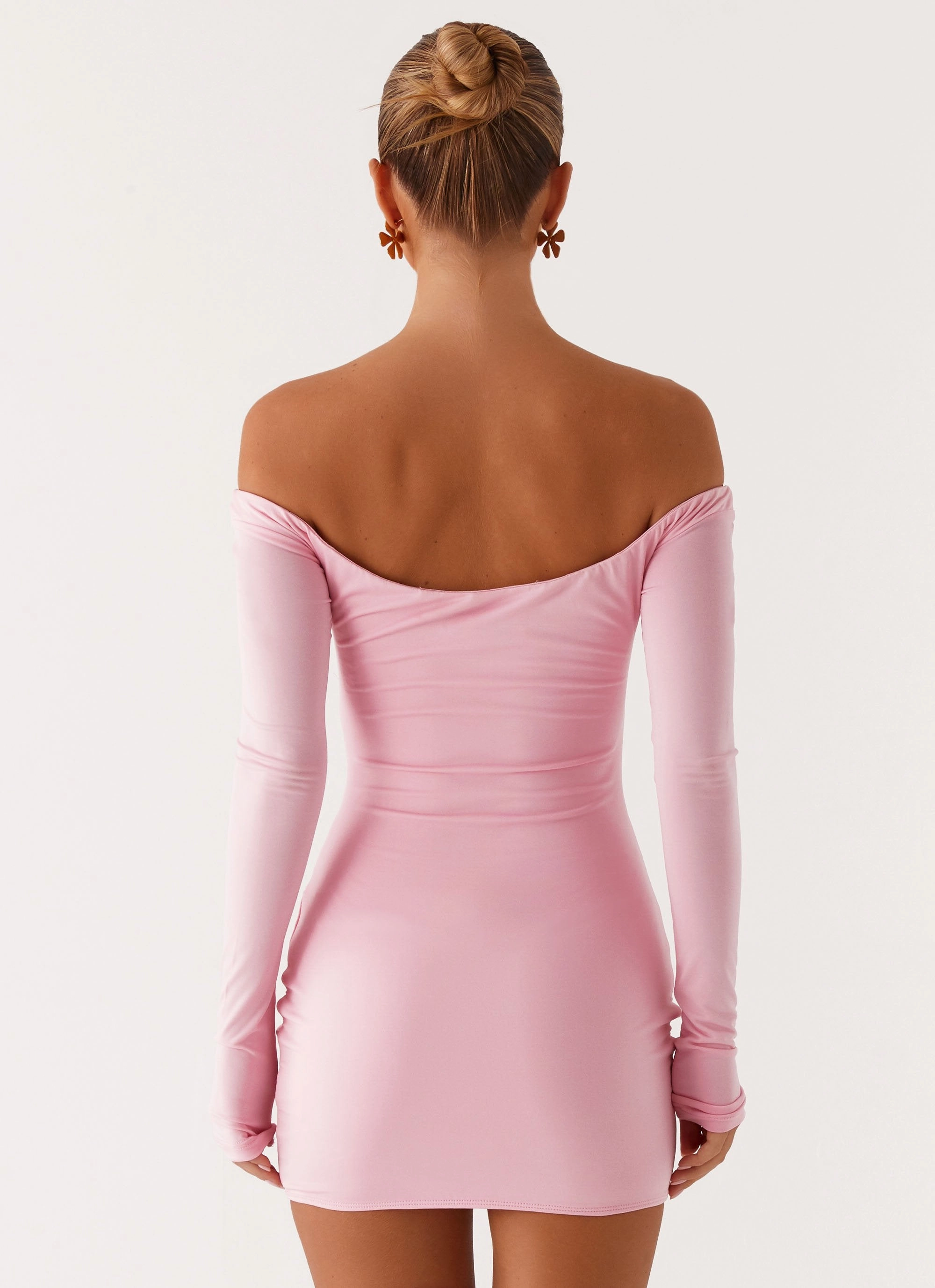 Smart Casual Dream Girl Mini Dress - Pink