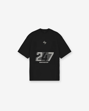 sale season Stylish piece 247 Manchester T-Shirt - Black