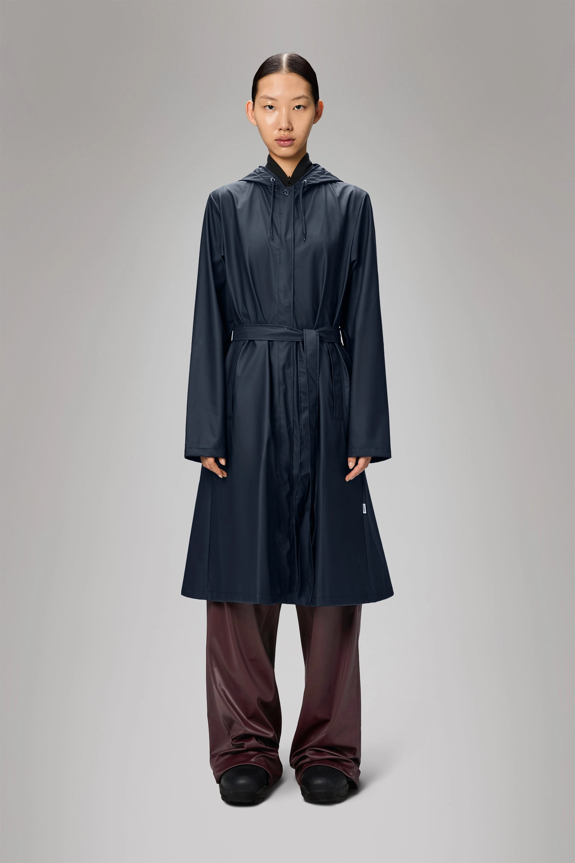 Water Repellent Fabric A-Line Longer W Jacket