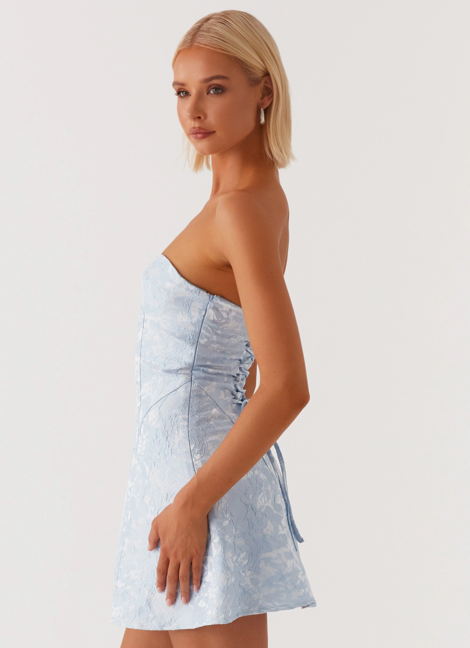 spring fresh So Stylish Mini Dress - Blue