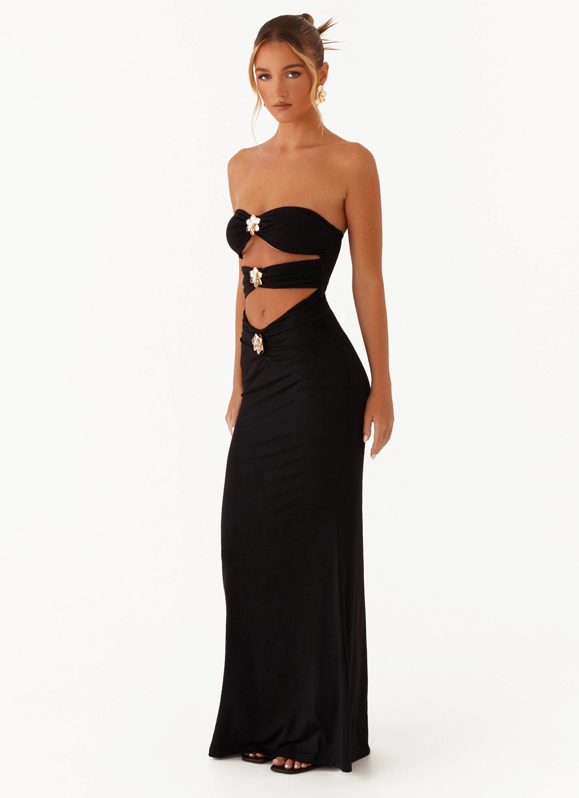 Save Me Maxi Dress - Black Casual event dress
