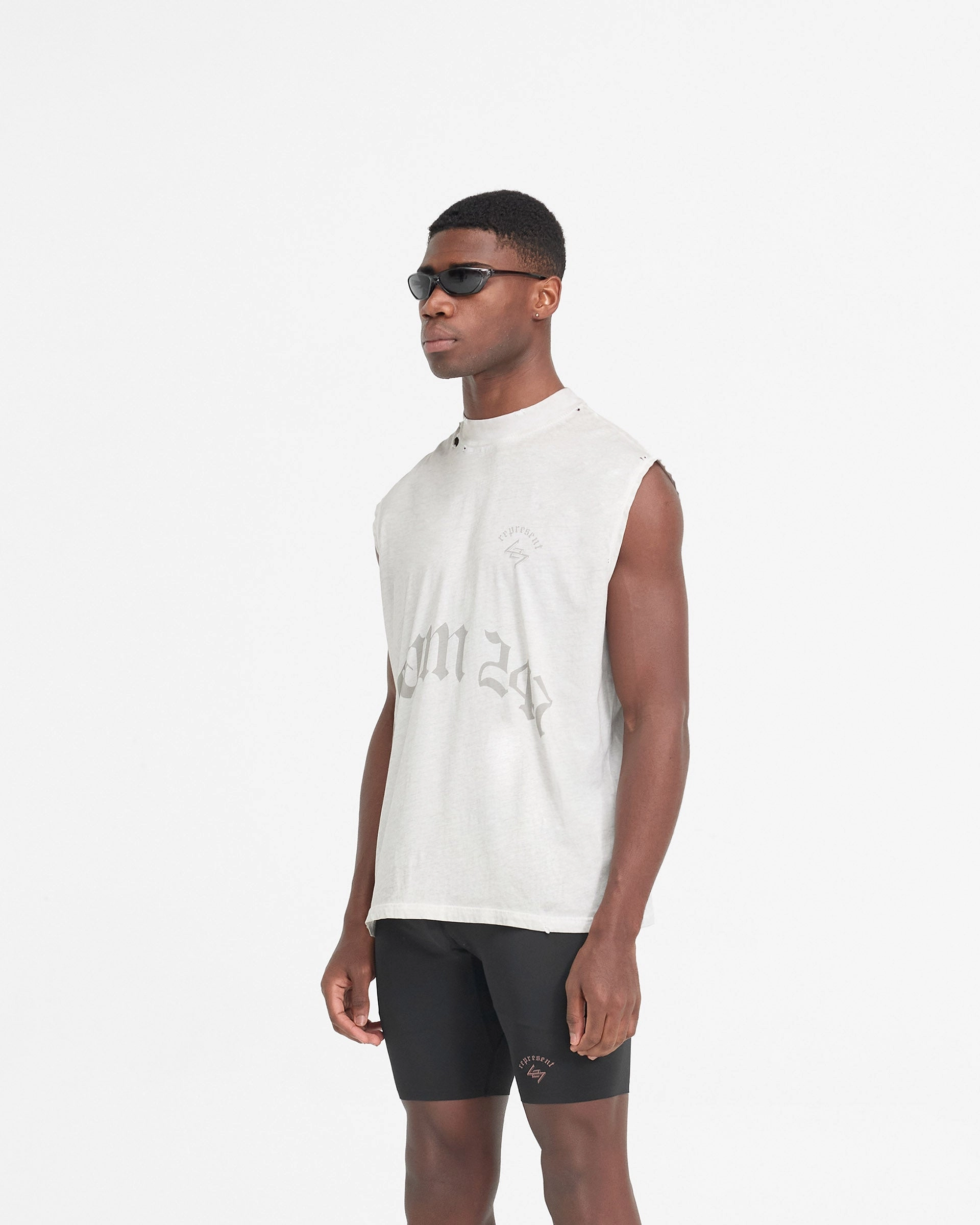 WG247 Tank - Washed Bleach High Durability Weave Light Trend