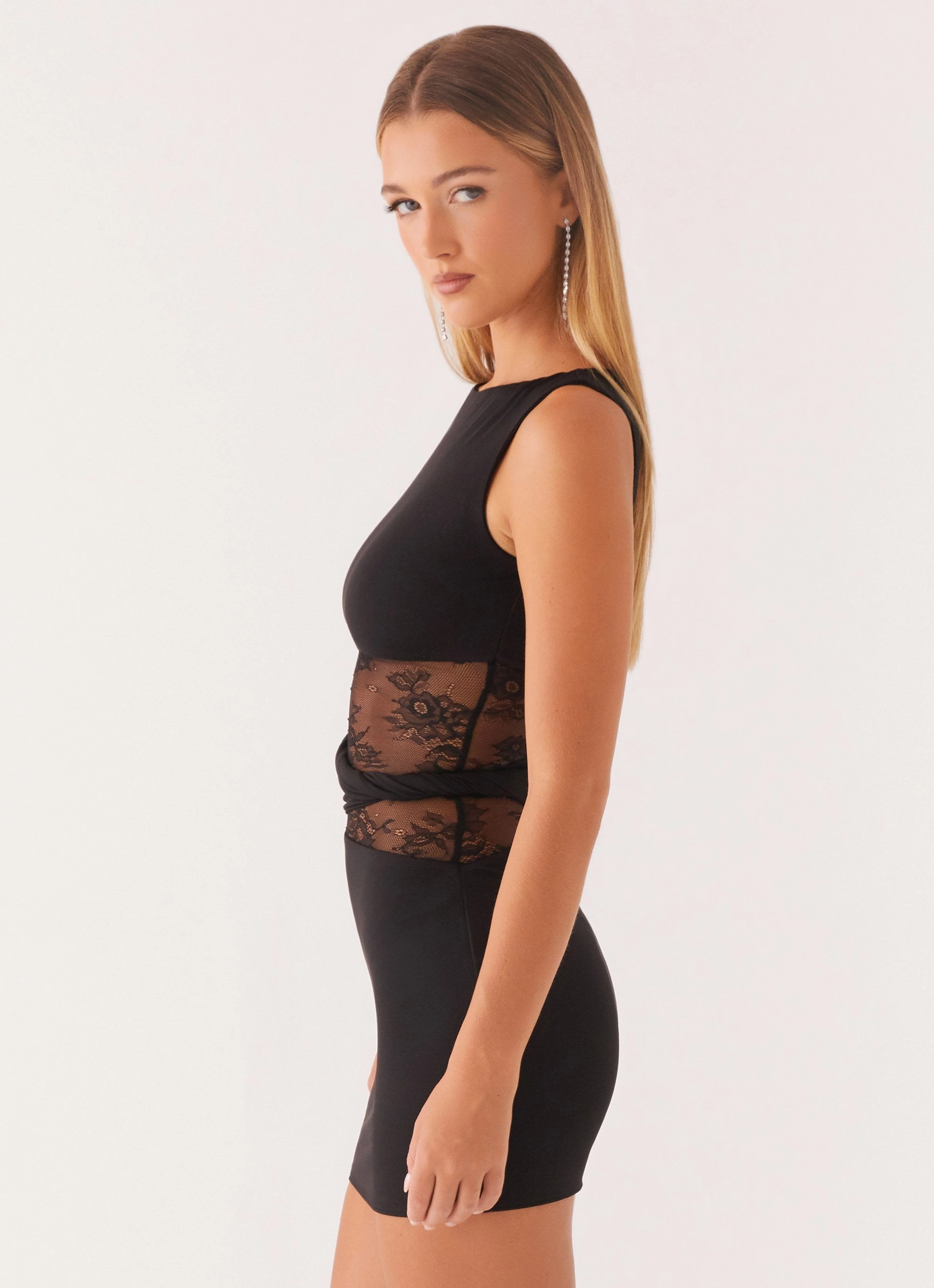 Fit For All Chilly Comfort Echo Mini Dress - Black