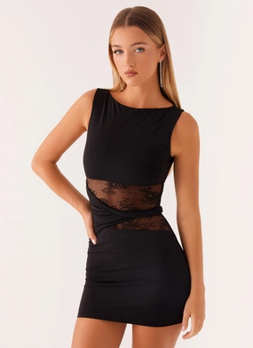 MultiPurposePockets Echo Mini Dress - Black