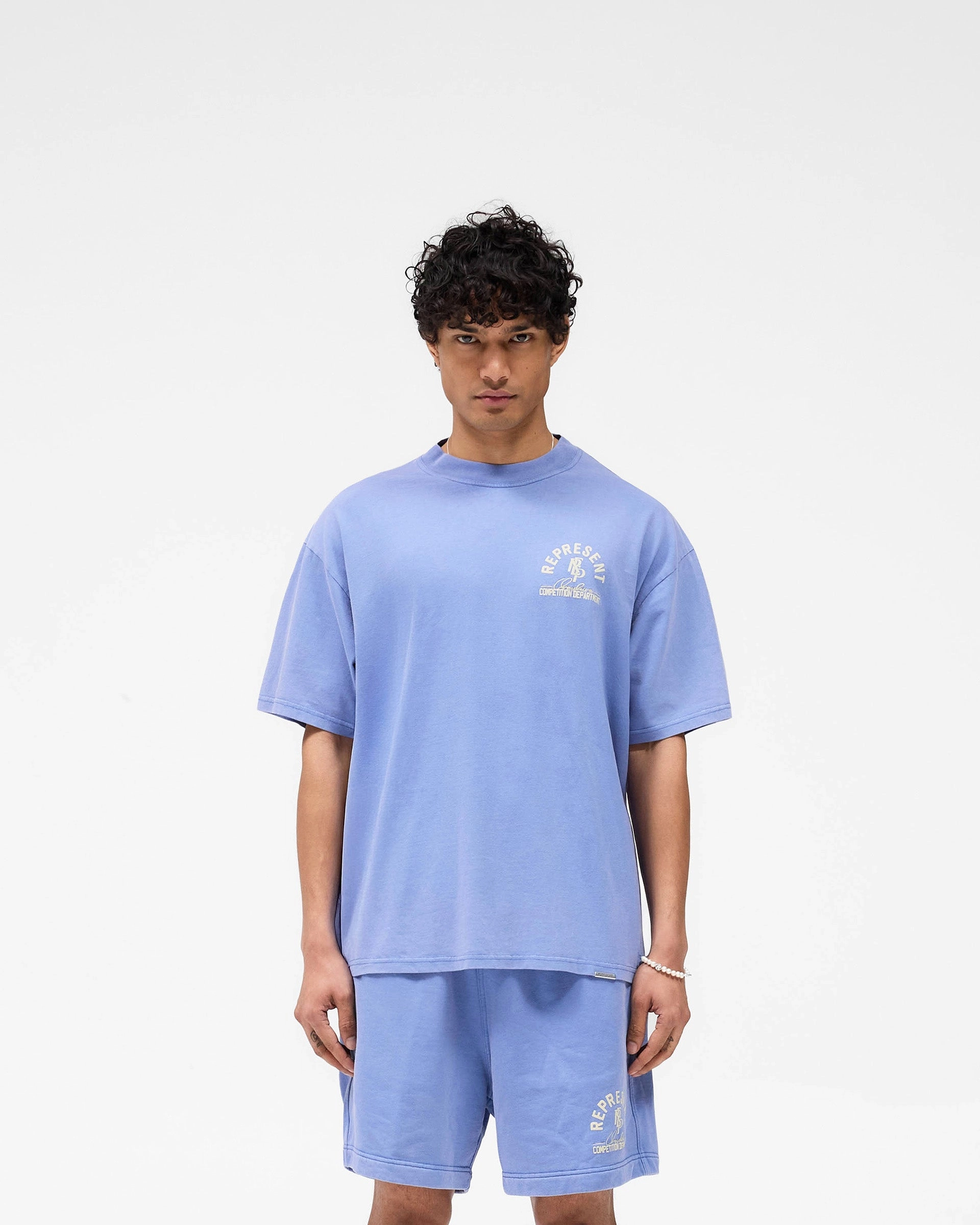 Glossy Look Everyday Flex Competition Department T-Shirt - Bright Blue