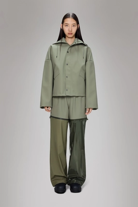 Waterproof Material Vision Rain Jacket Short