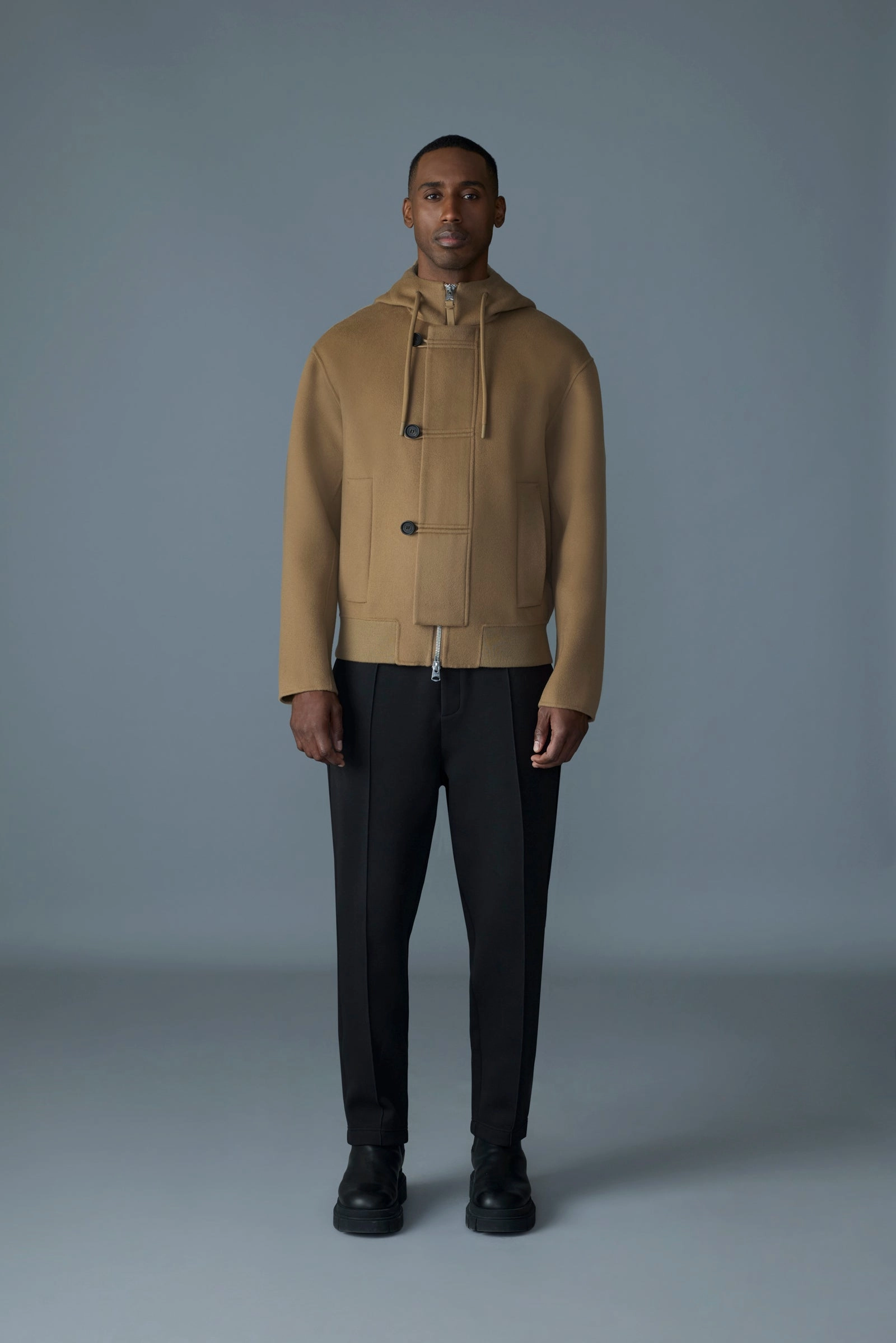 MALIK Thermal Regulating Hoodie Flatlock stitching