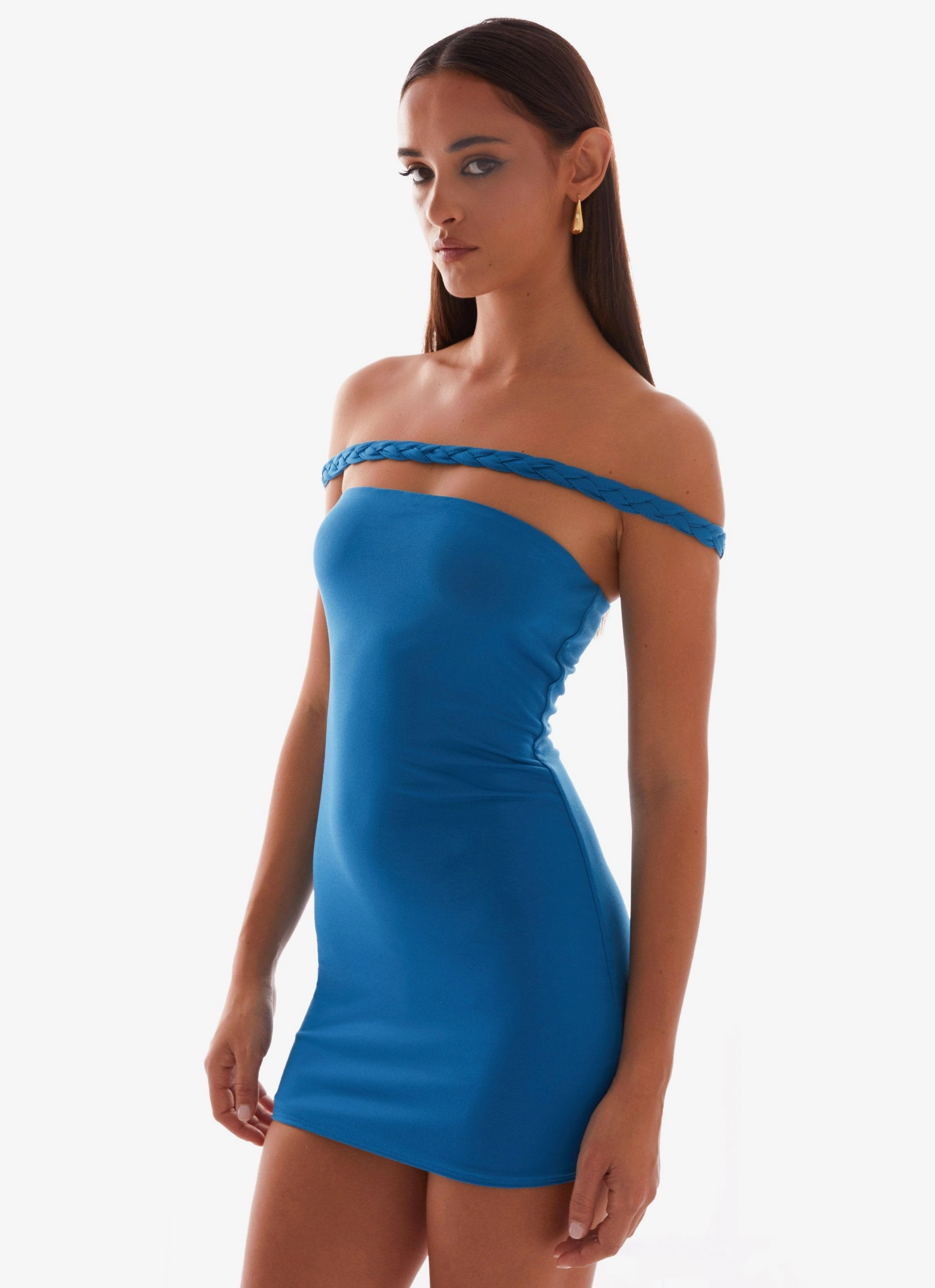Sunday Sun Mini Dress - Royal Blue Lightweight-Layer