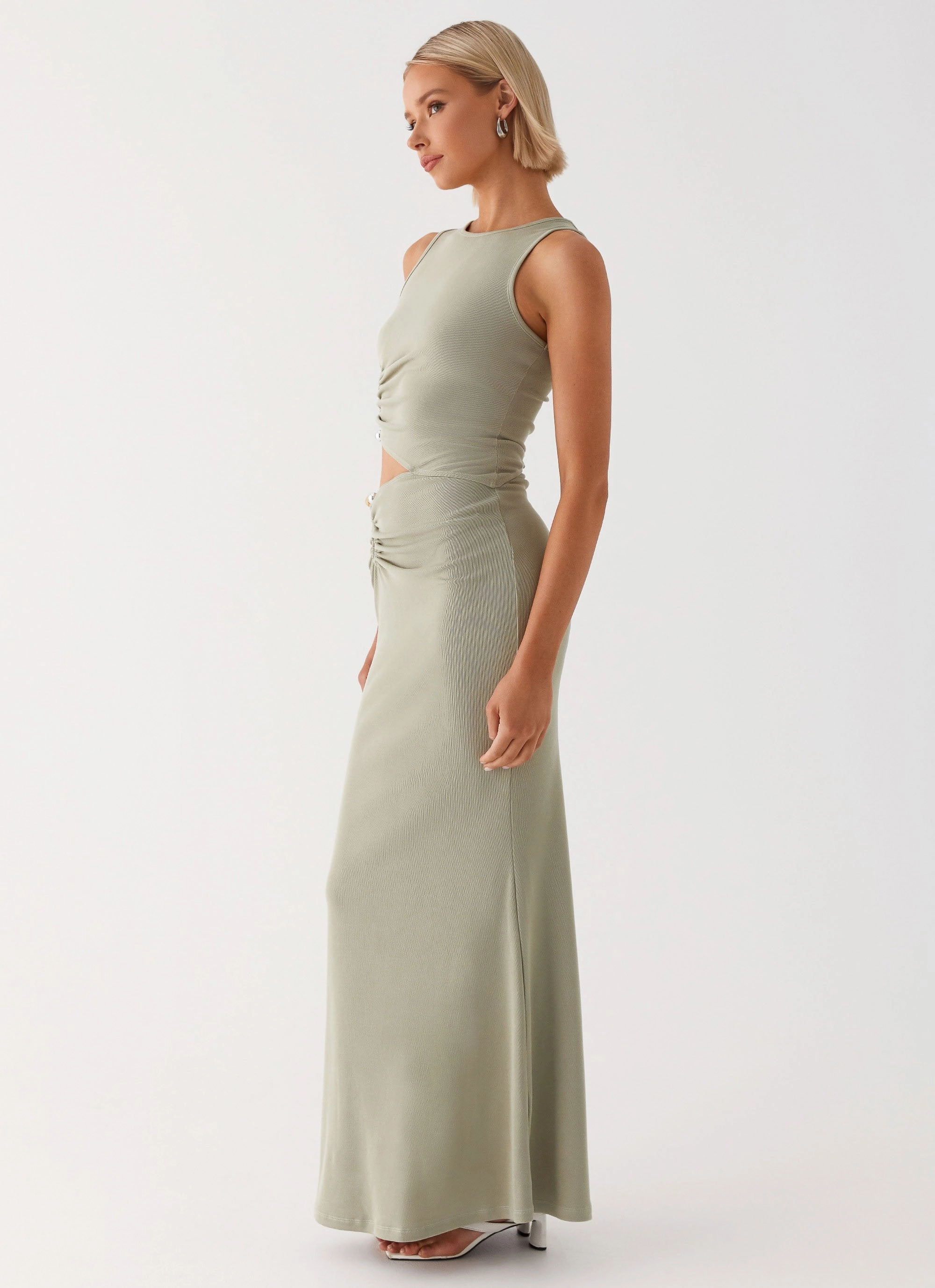 Smooth Lines Bare Glow Lennox Maxi Dress - Sage
