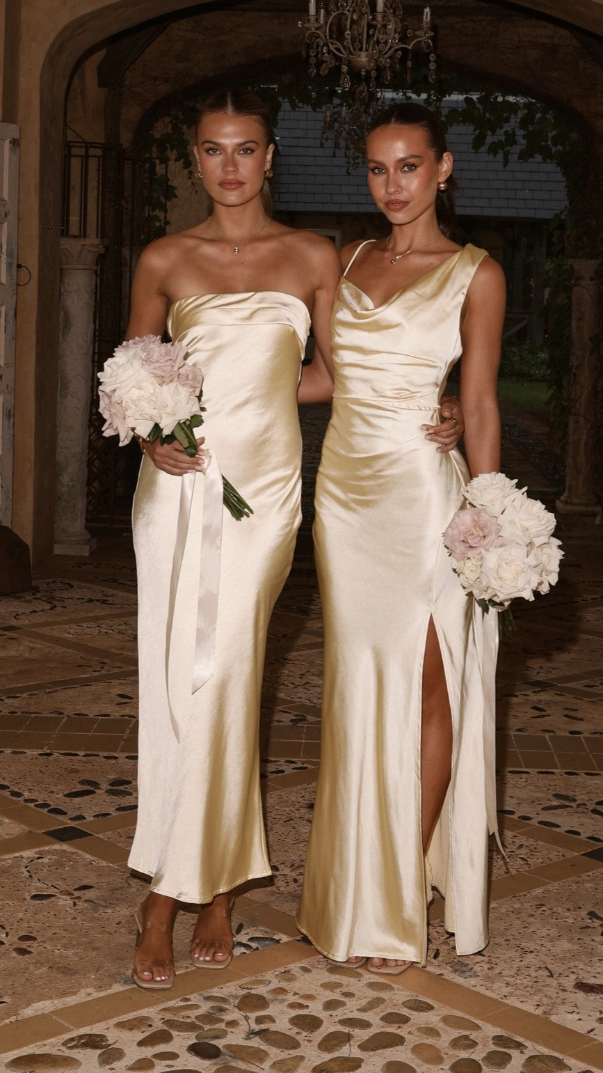 Polished Layer Gisele Maxi Dress - Yellow