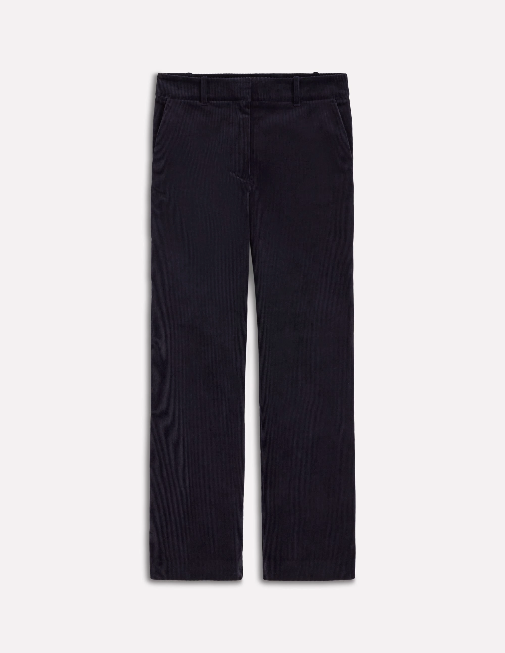 No Frills Fit Canonbury Cord Trousers-Navy