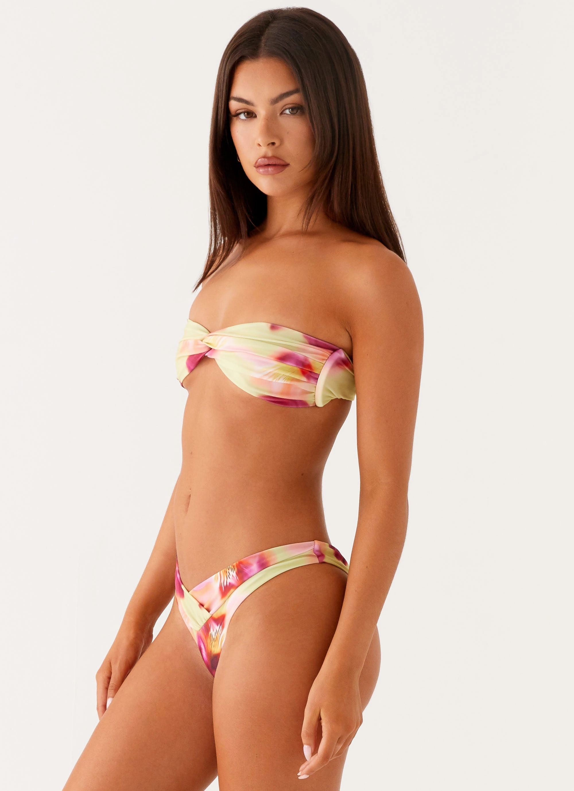 Delta Bikini Bottoms - Green Tropical Confidence-Boosting