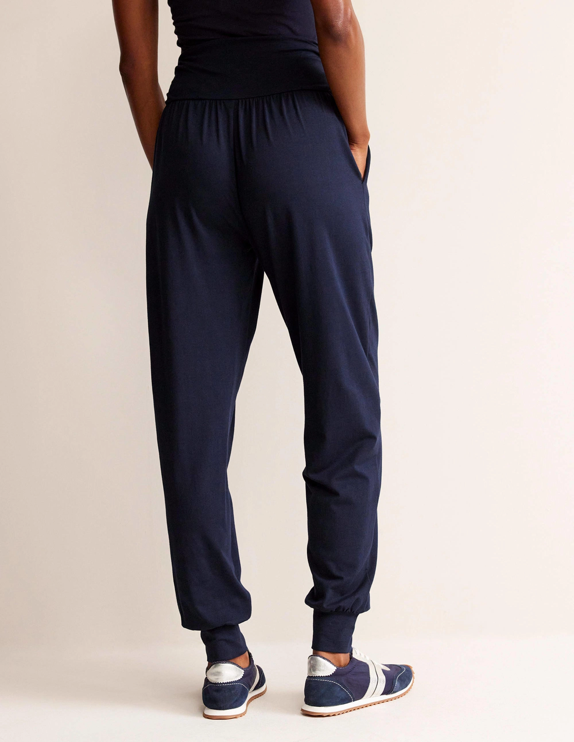 NonChafingLegs Hareem Jersey Joggers-Navy