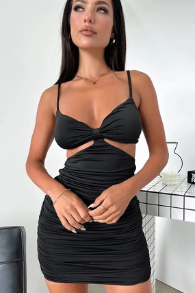 Sophisticated and Relaxed Armanii Dress - Black