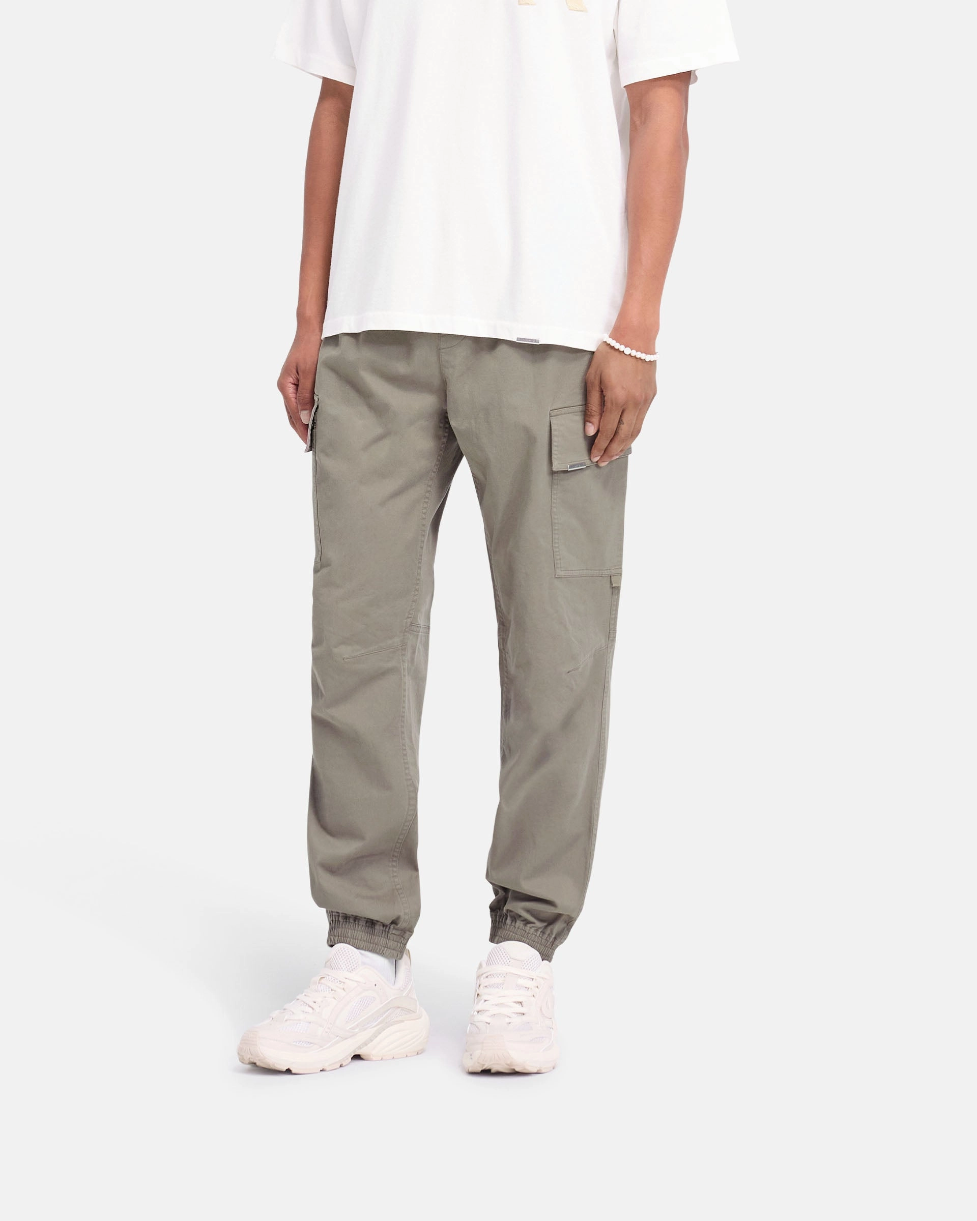 Cuffed Cargo Pant - Olive Casual Comfort Layers ripstop fabric