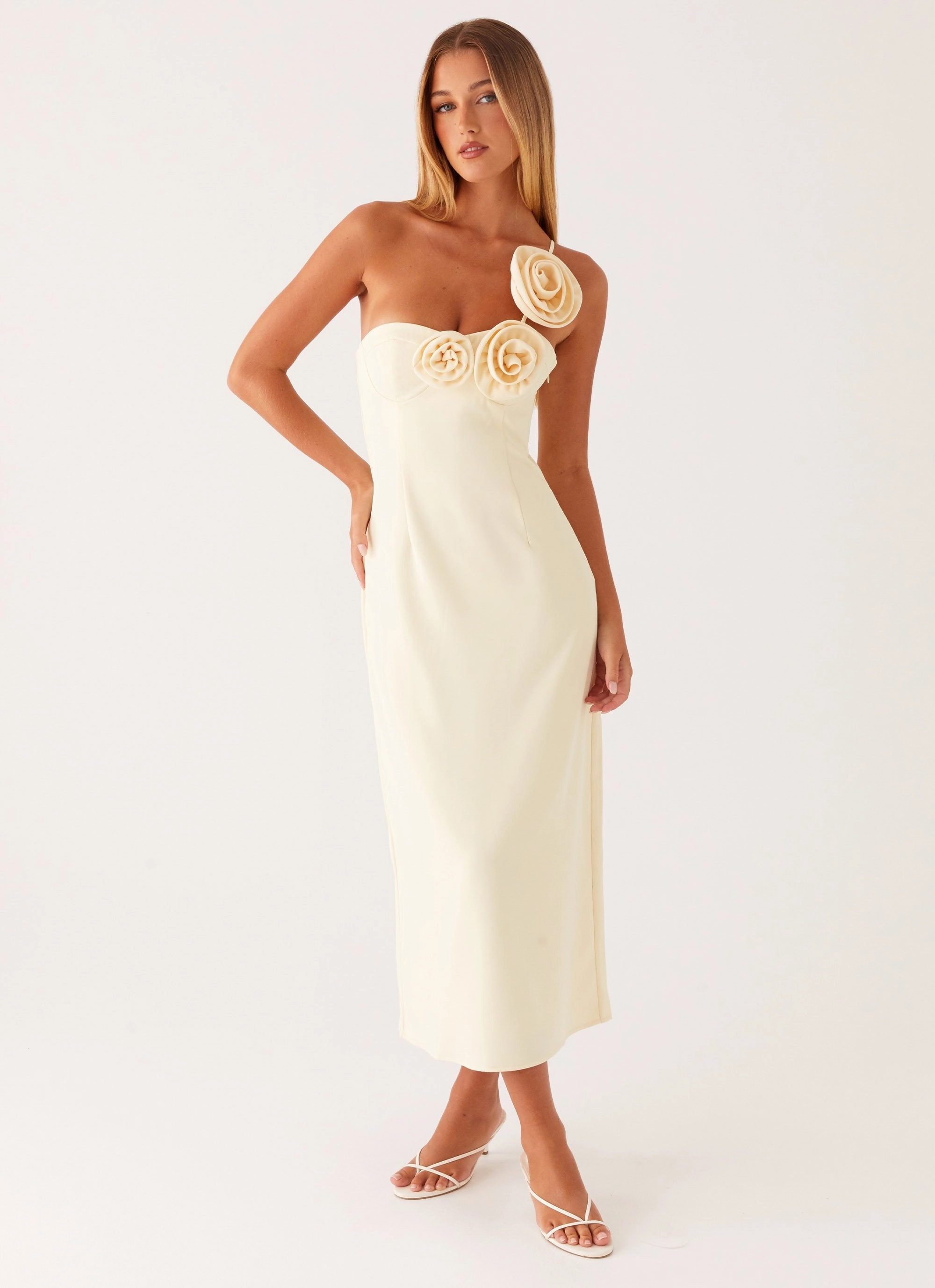 Sweetpea Midi Dress - Yellow Fall Outfit