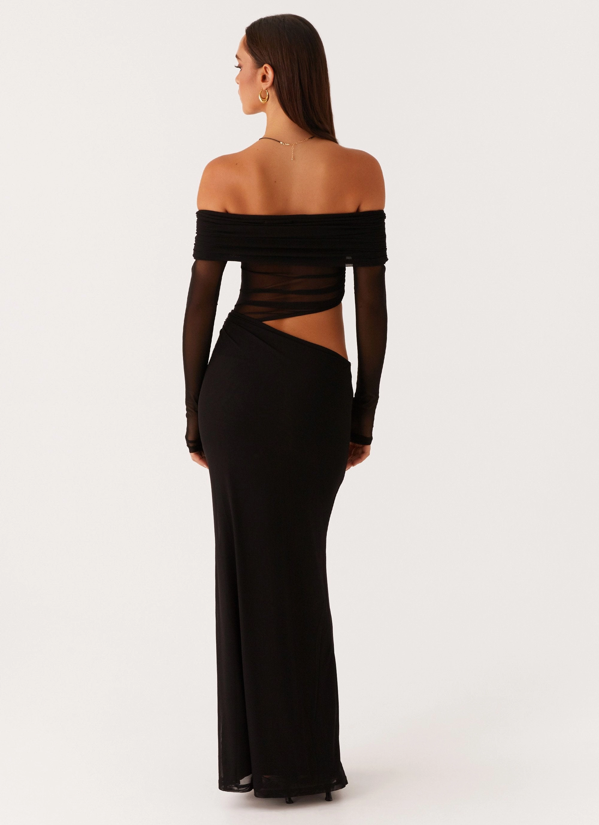 Emery Maxi Dress - Black Vibrant Form