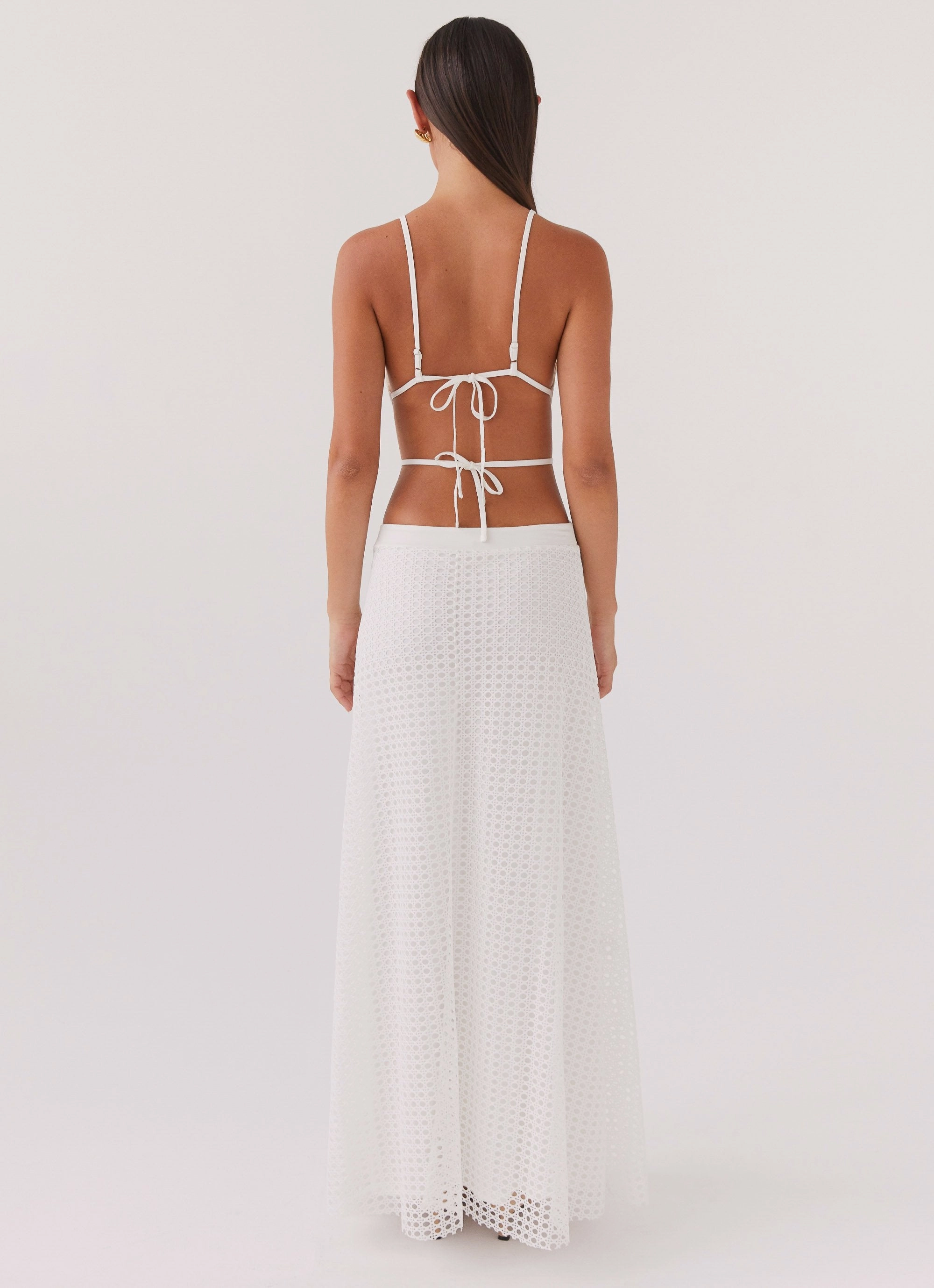 Calm Beauty Enchanted Melodies Maxi Dress - White