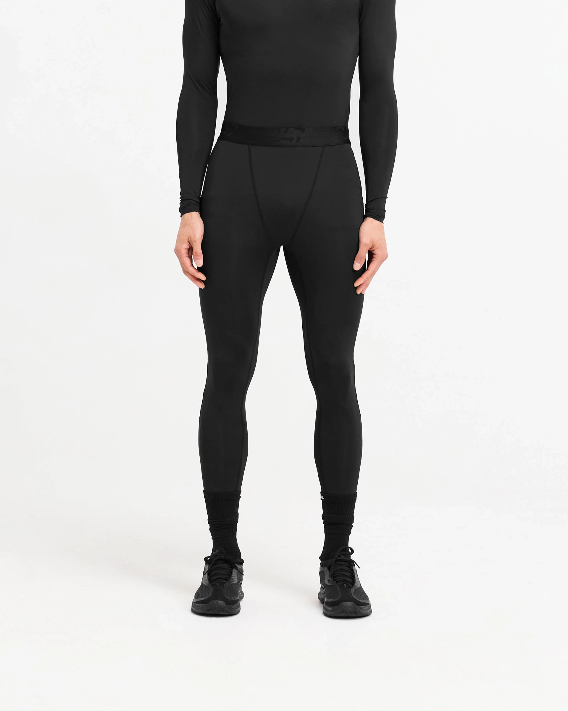 ElasticWaist Stain Resistant 247 Compound Legging - Black