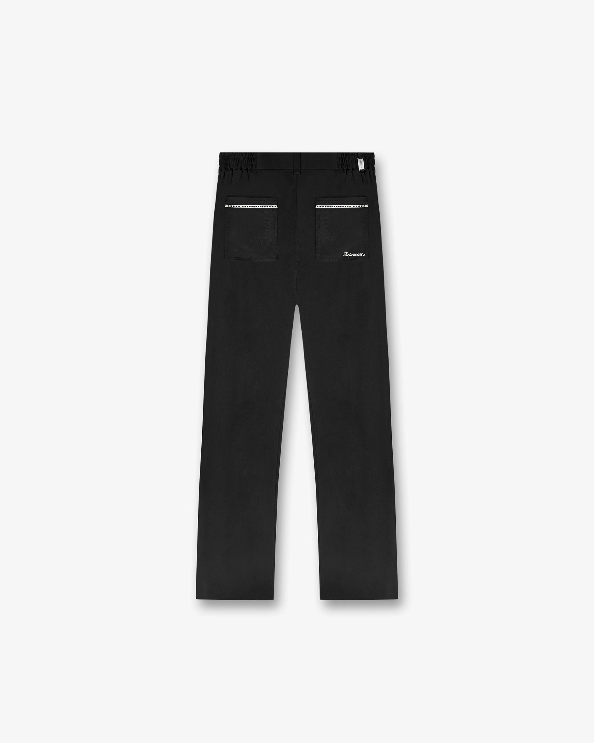 Breathable Layer Fit Supportive Fit Resort Pant - Jet Black